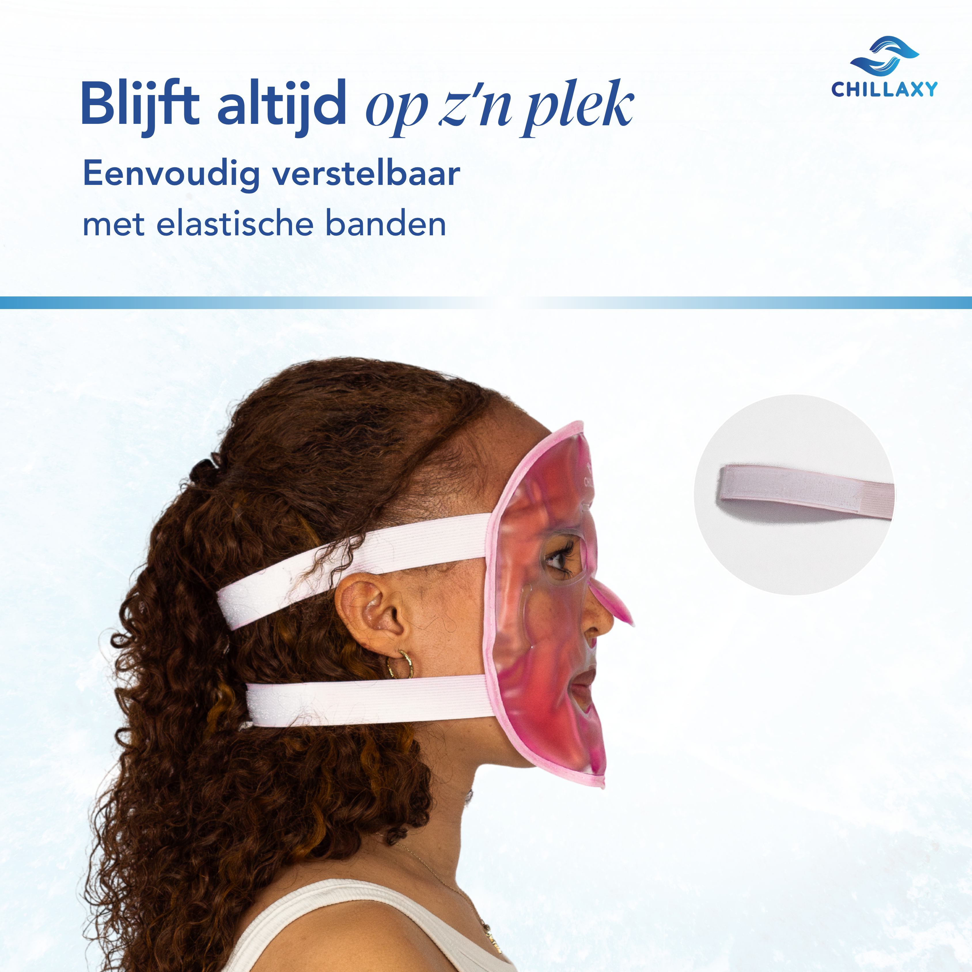 Koelmasker Gezicht - Herbruikbaar - Migraine en Huidverzorging