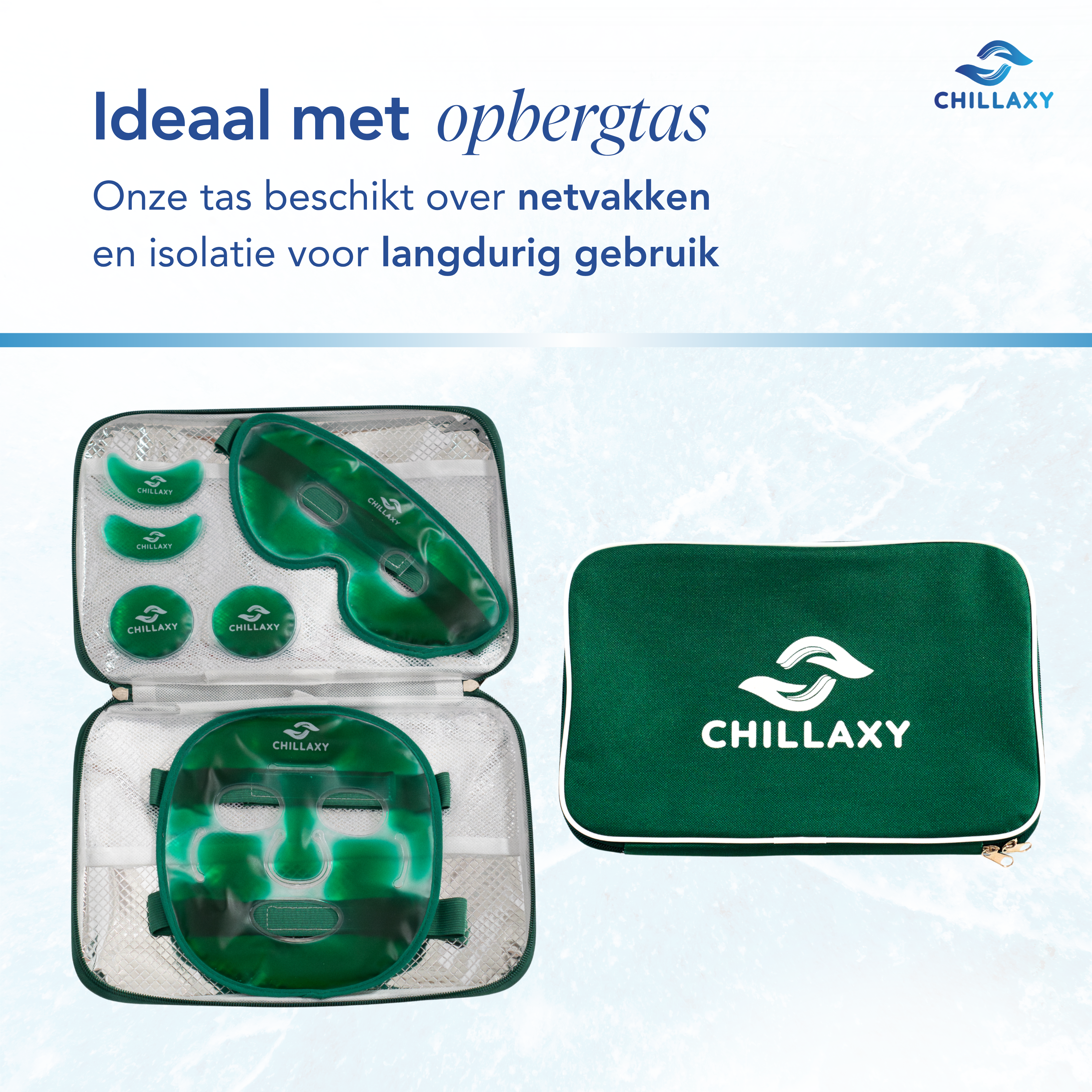 Gezichtsverzorging Set - Complete Koelset voor Thuis en Onderweg