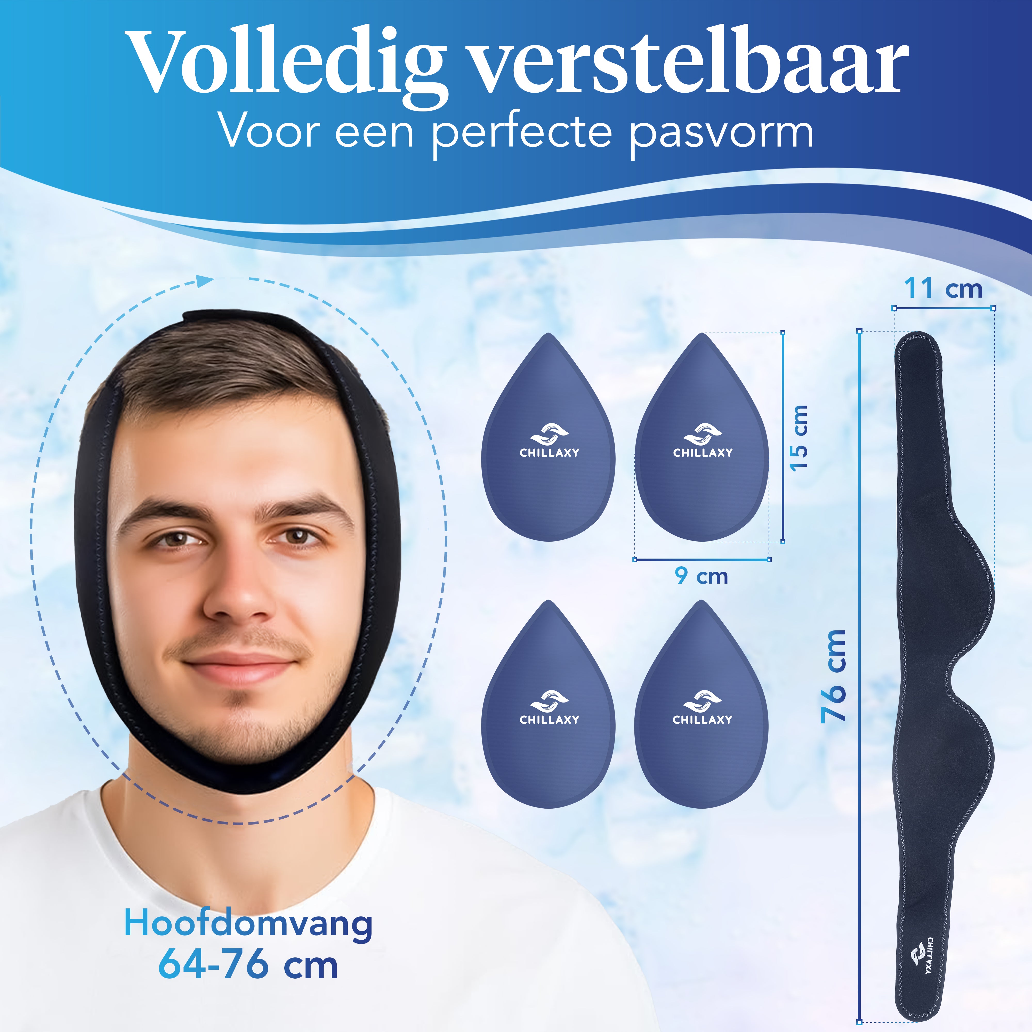 Teeth Icepack - Head wrap for face oral sugery