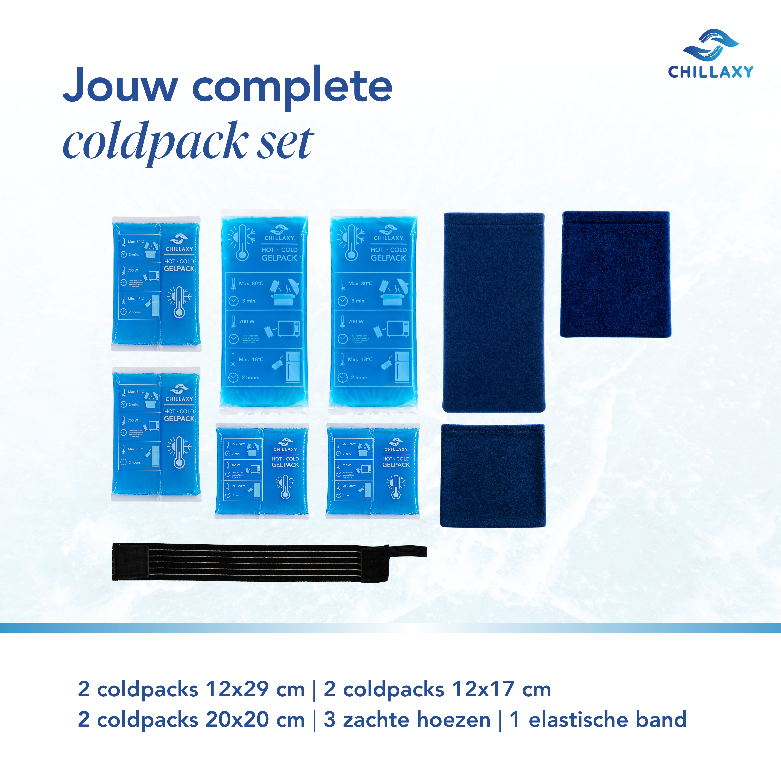 10 delige icepack set