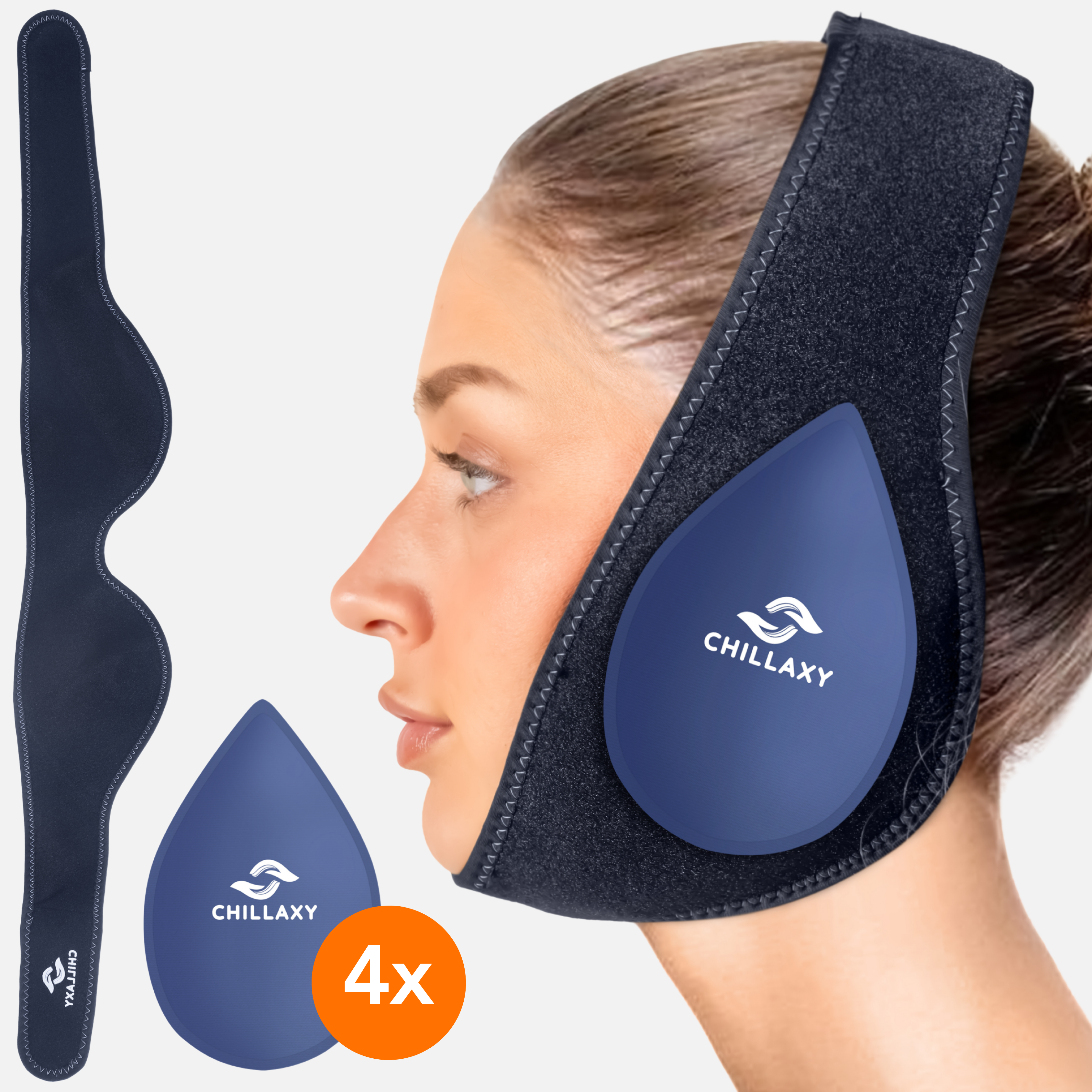 Teeth IcePack – Hoofdband voor Gezicht & Kaak