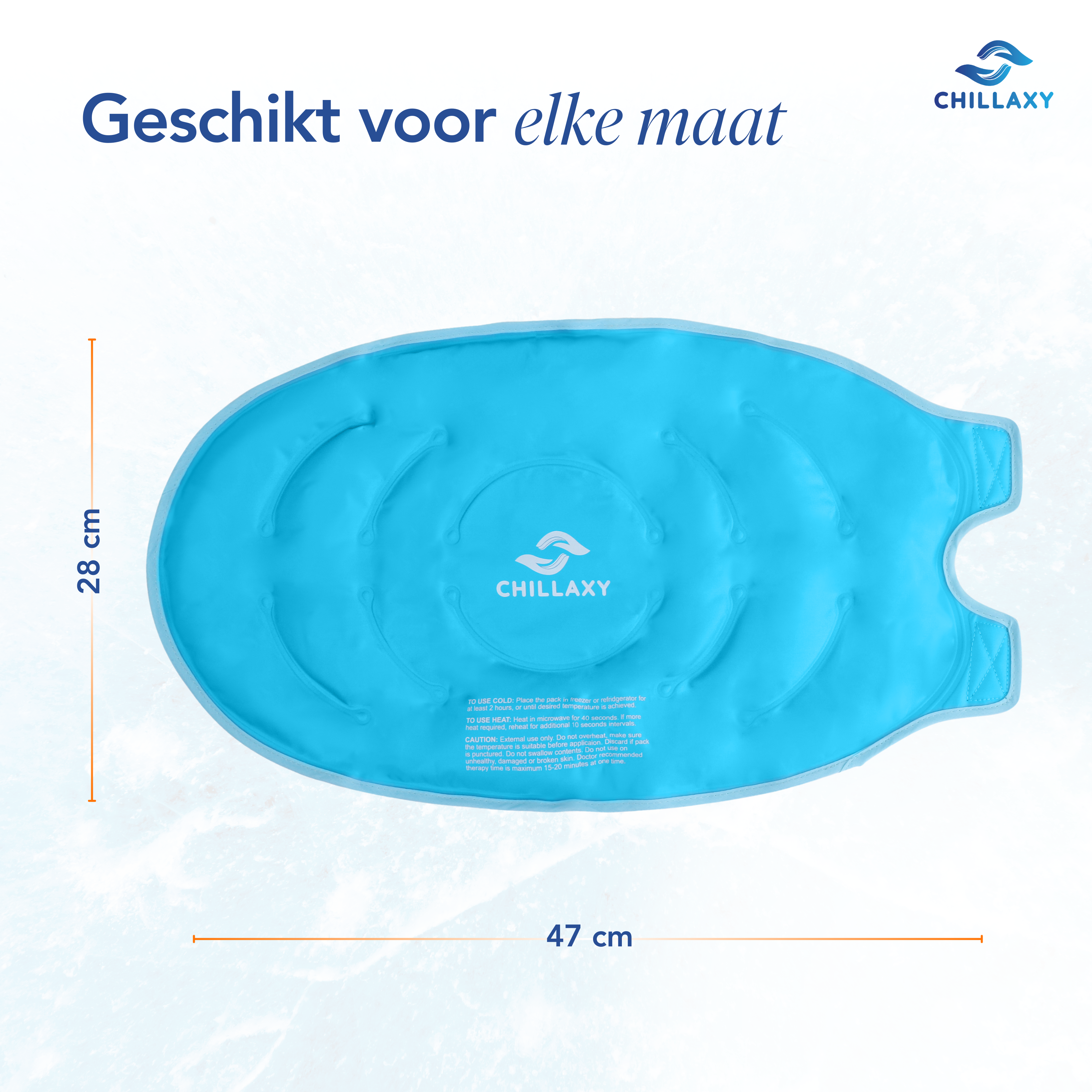 IcePack Knie XXL – Maximale Verkoeling & Herstel voor Grote Gebieden