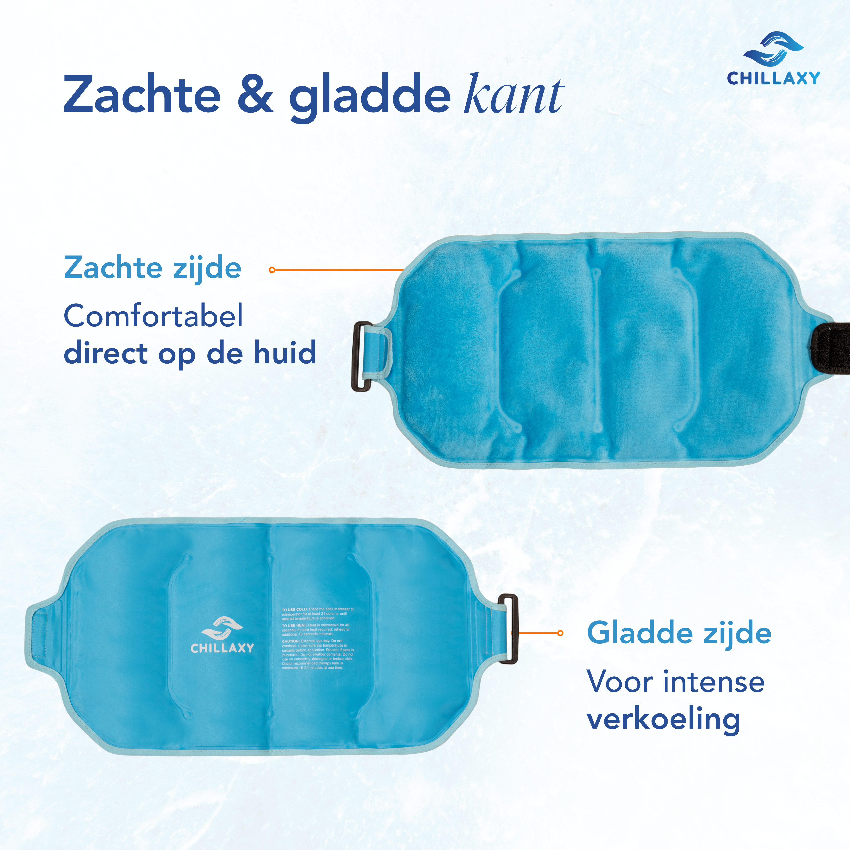 Icepack XL – Extra Groot Koudetherapiekussen