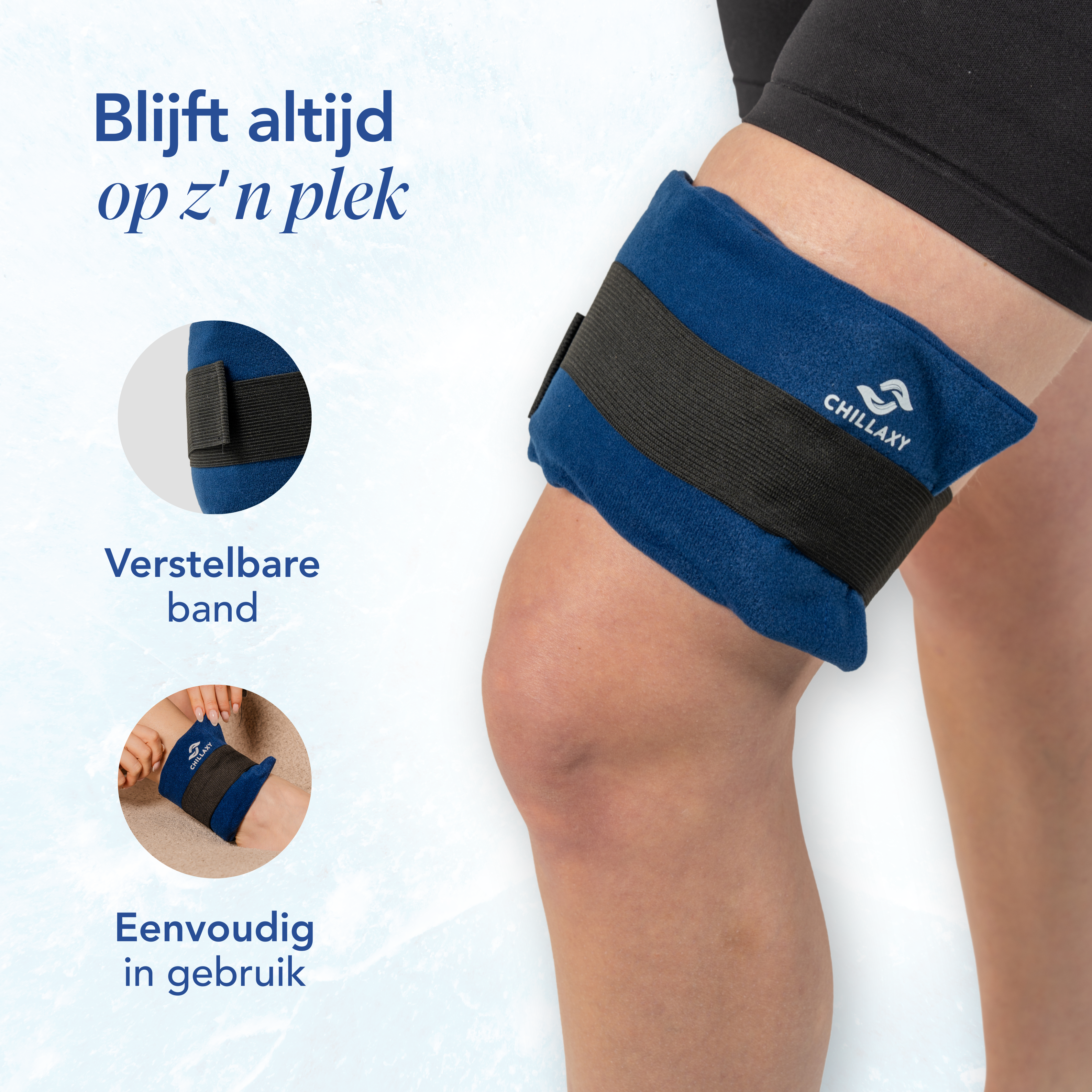 IcePack Set – 2 Gelpacks met Elastische Band