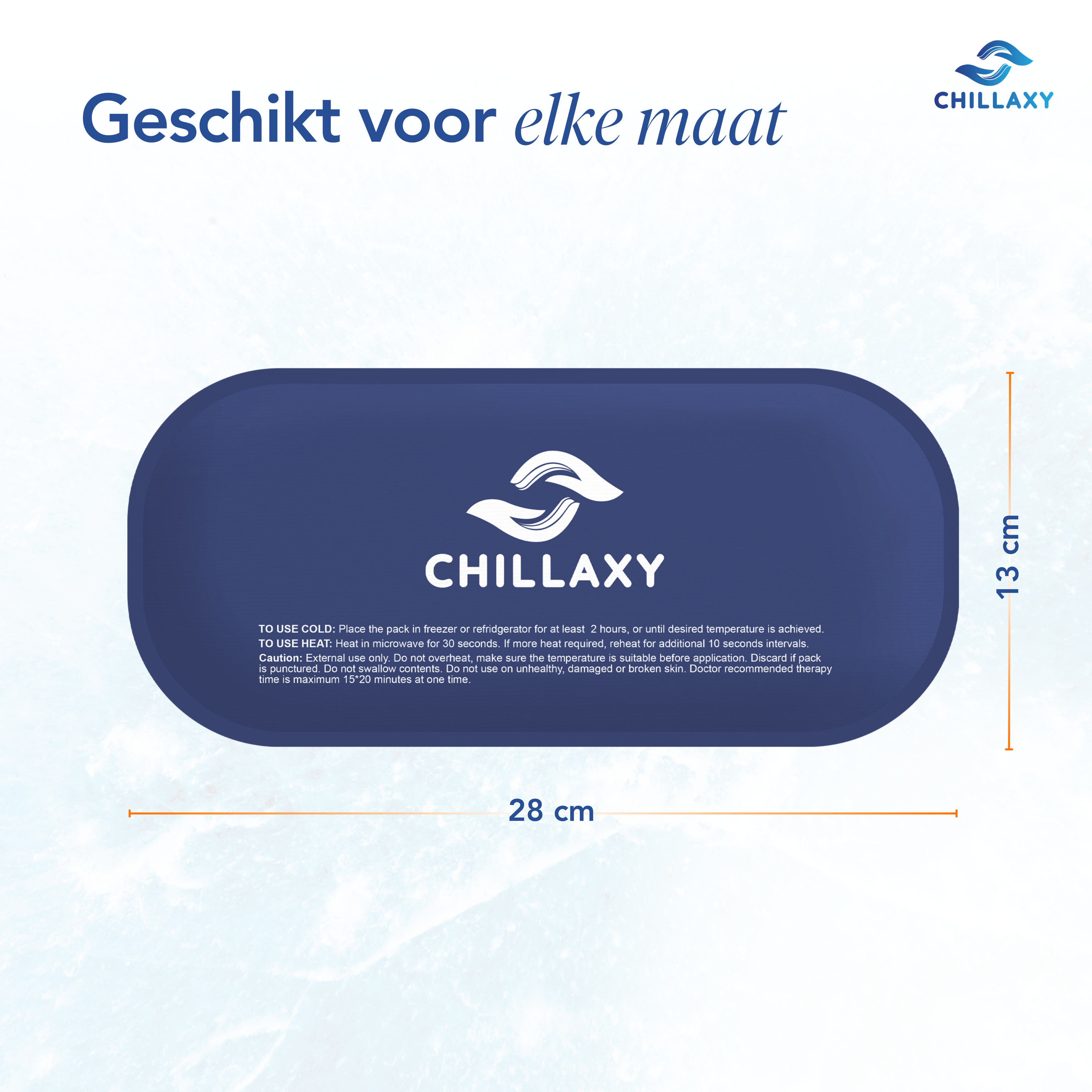 IcePack Set – 2 Gelpacks met Elastische Band