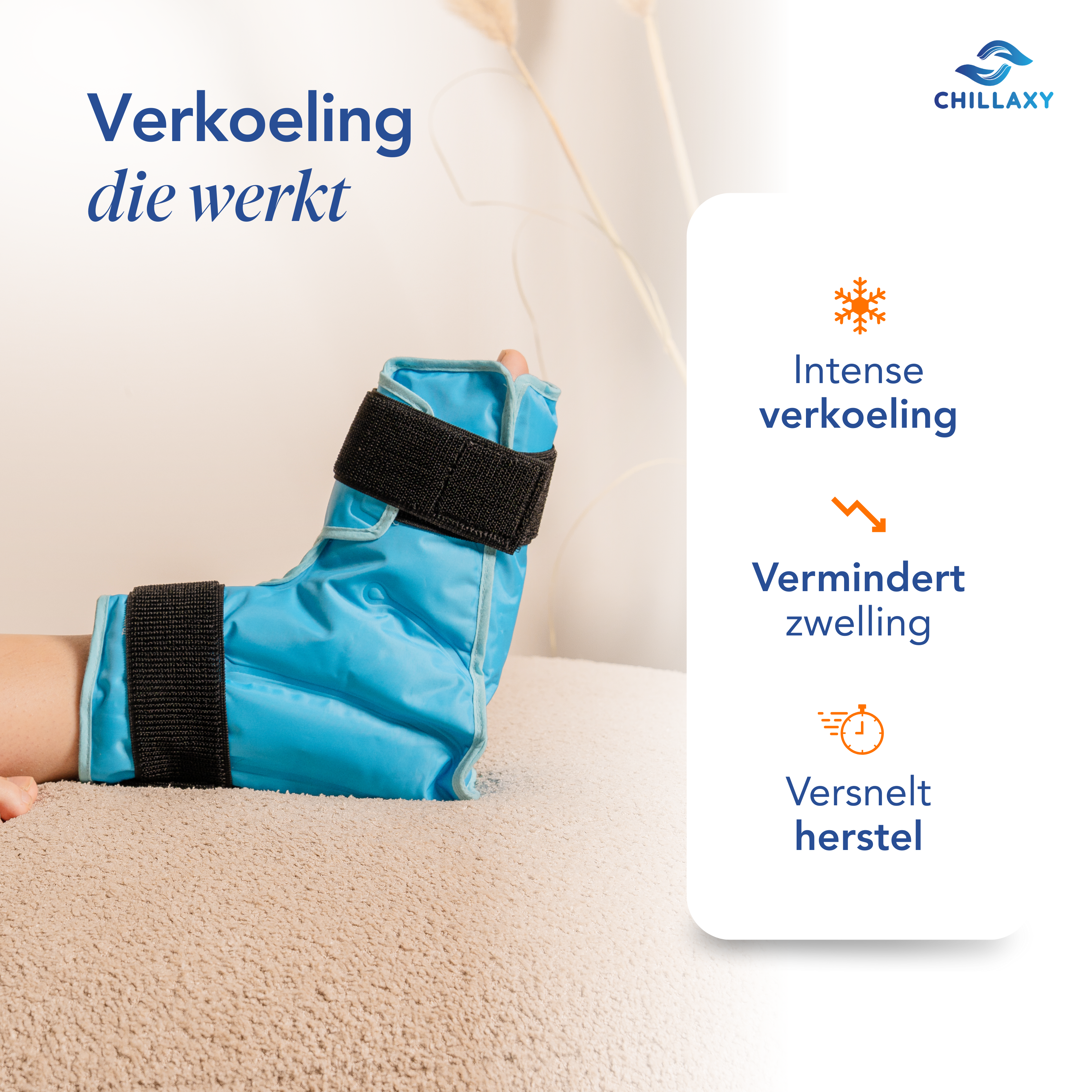 Icepack voor Voet & Enkel – Gerichte Koudetherapie