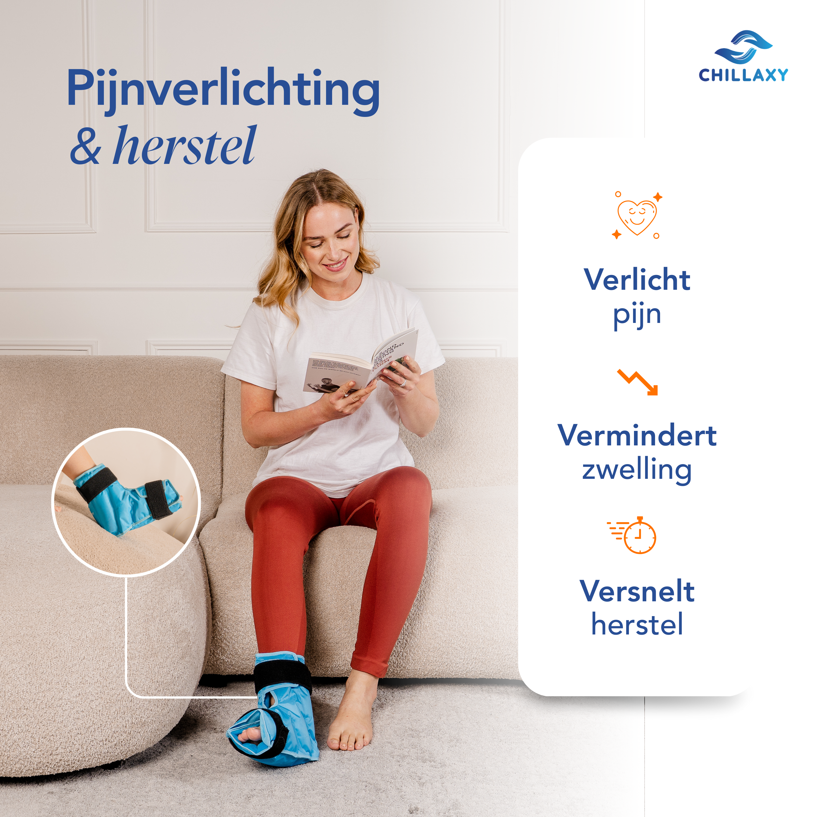 Icepack voor Voet & Enkel – Gerichte Koudetherapie