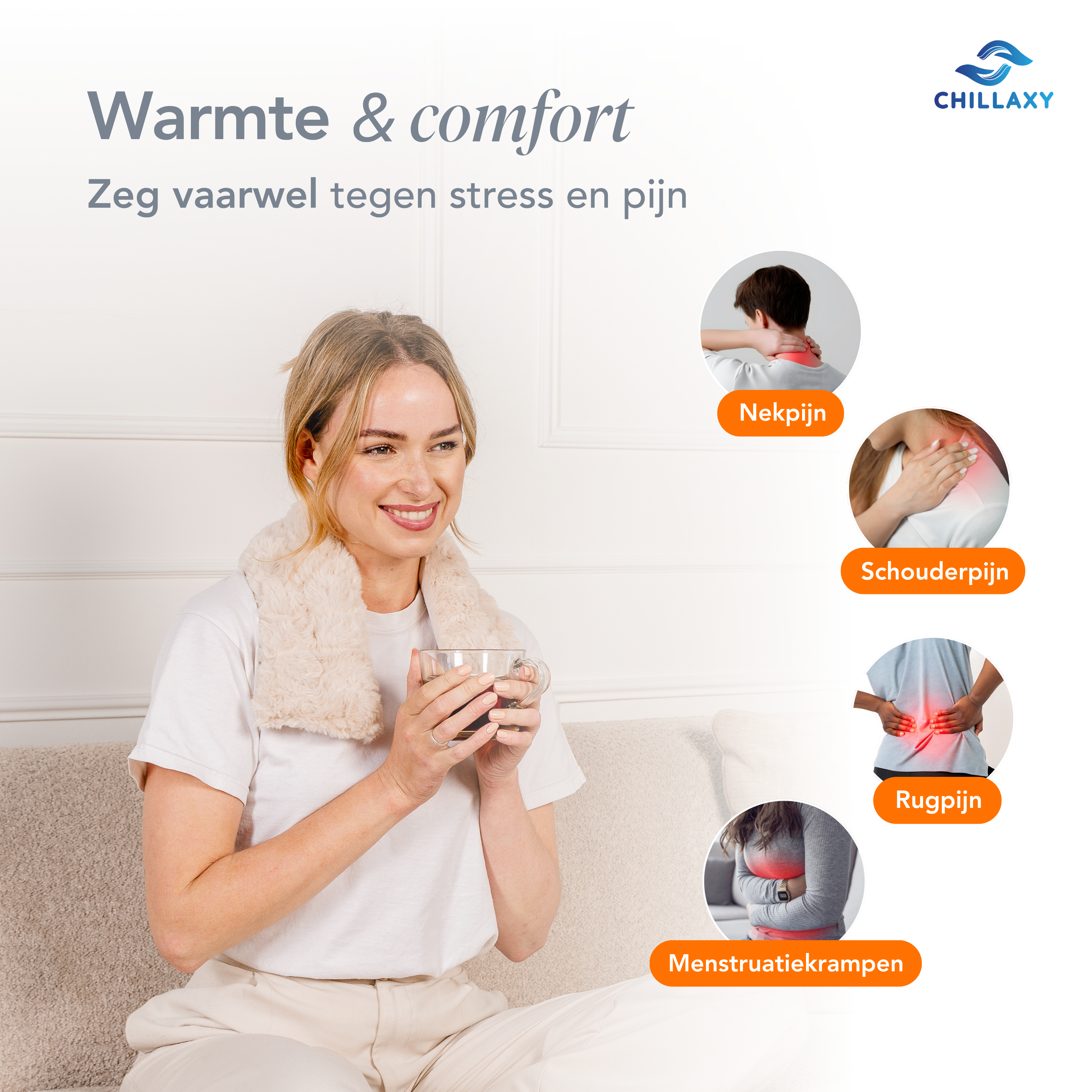 Lang Warmtekussen 60×14 cm – Ultieme Warmte & Pijnverlichting