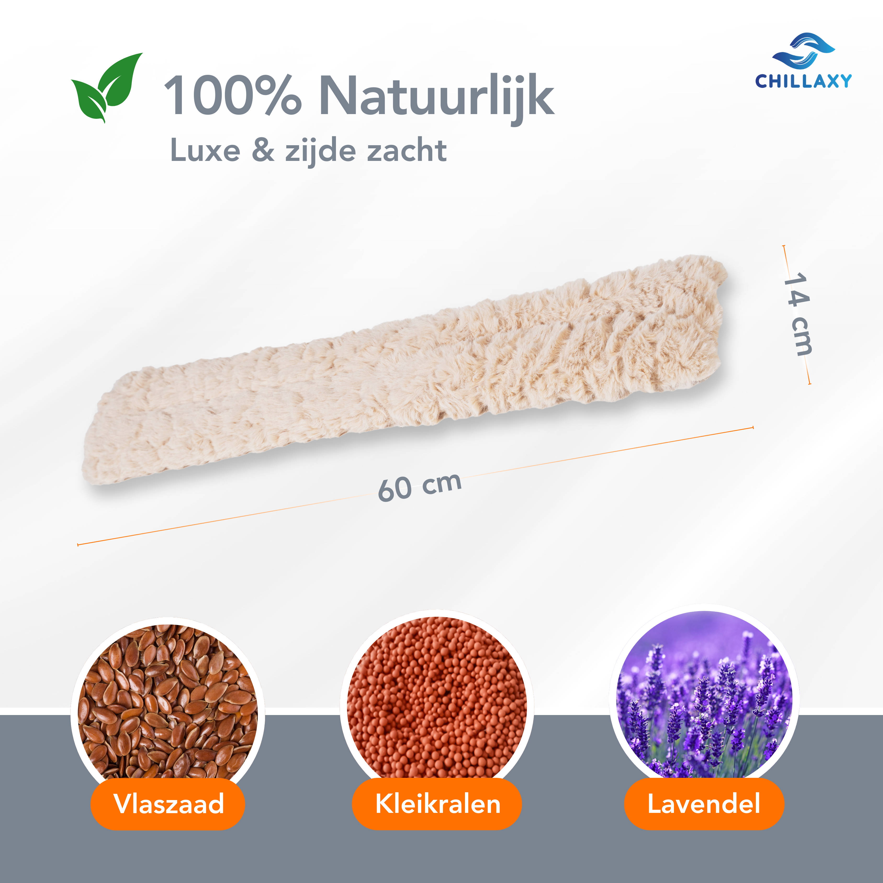 Lang Warmtekussen 60×14 cm – Ultieme Warmte & Pijnverlichting