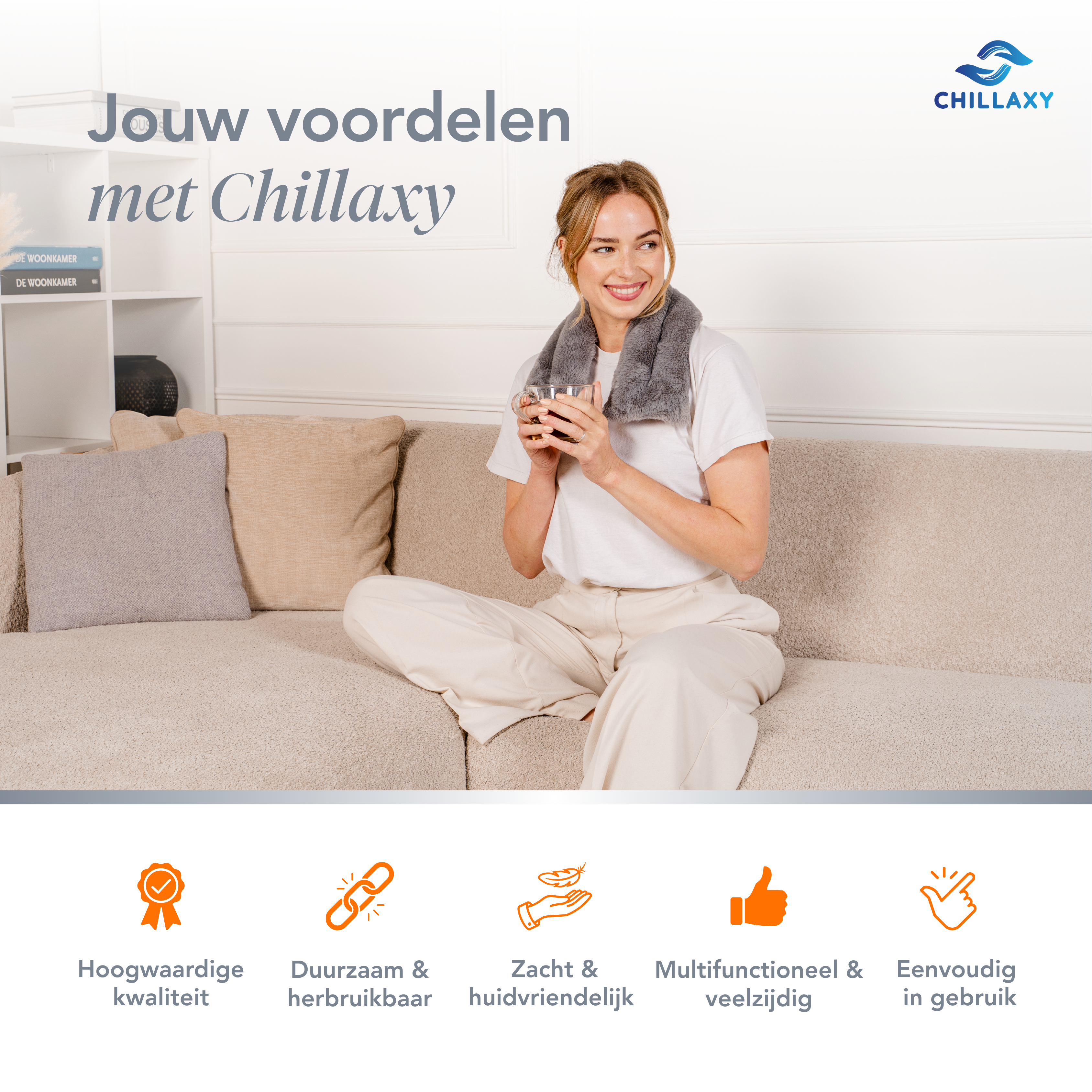 Lang Warmtekussen 60×14 cm – Ultieme Warmte & Pijnverlichting