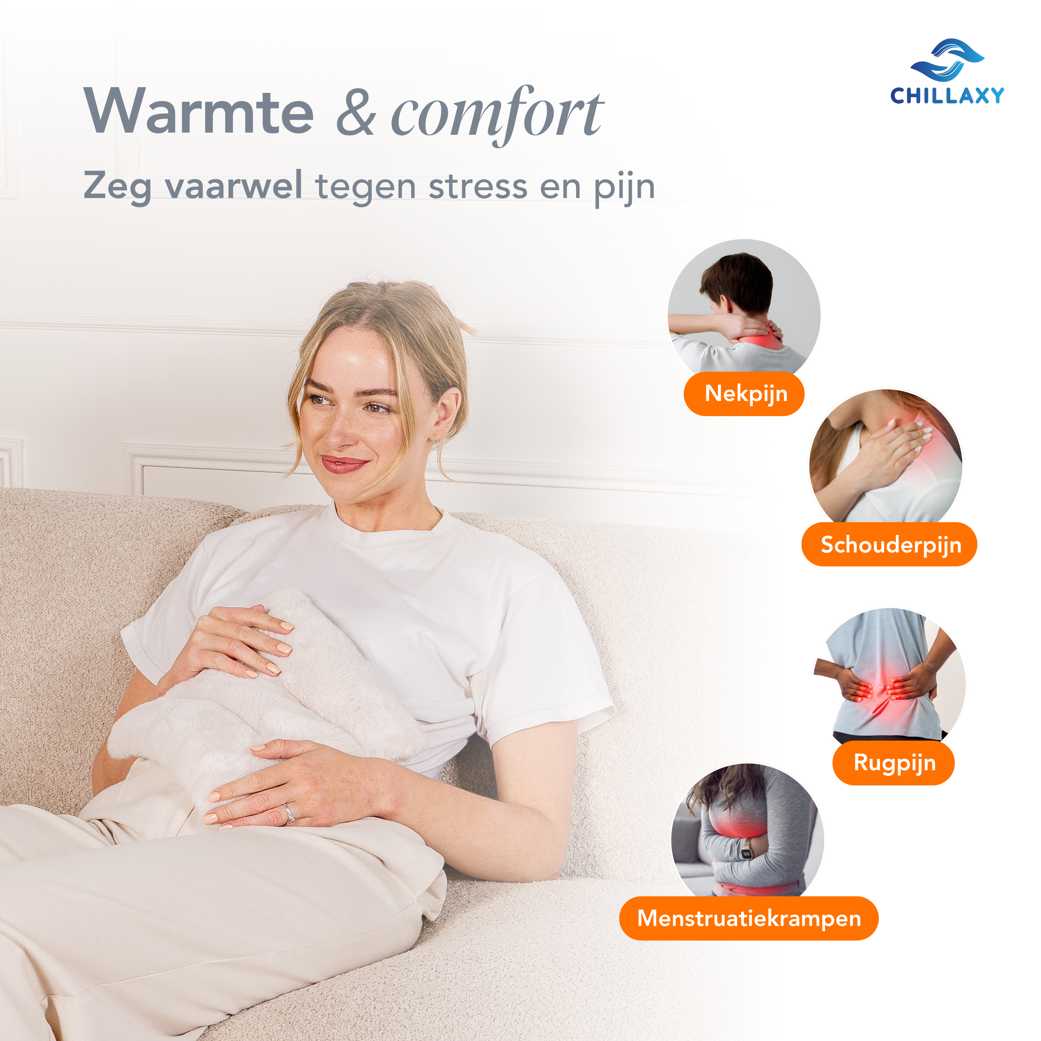 Vierkant Warmtekussen 25x25 – Ultieme Warmte & Pijnverlichting