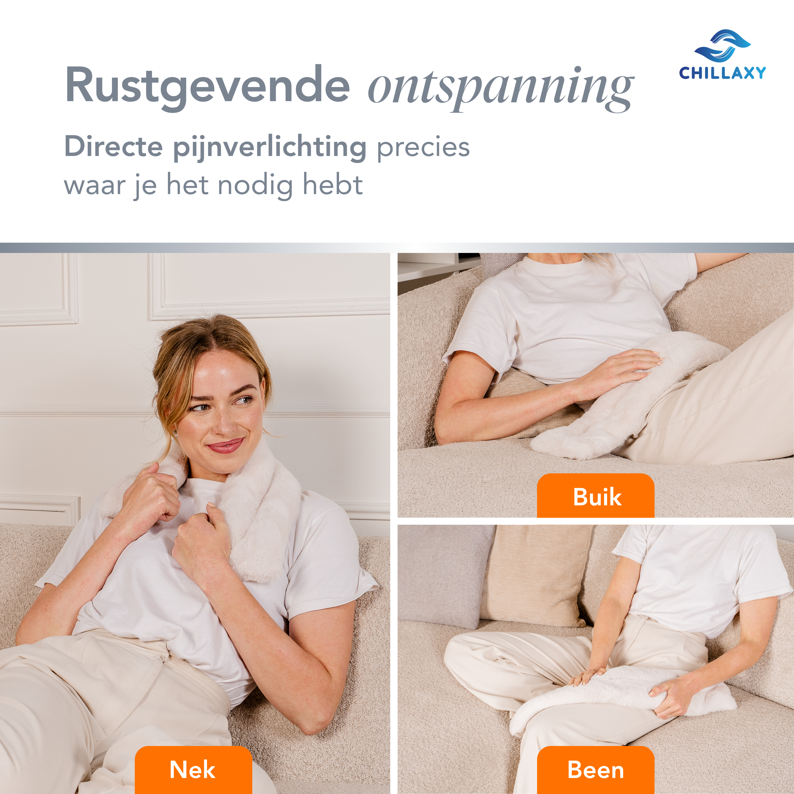 Lang Warmtekussen 60×14 cm – Ultieme Warmte & Pijnverlichting