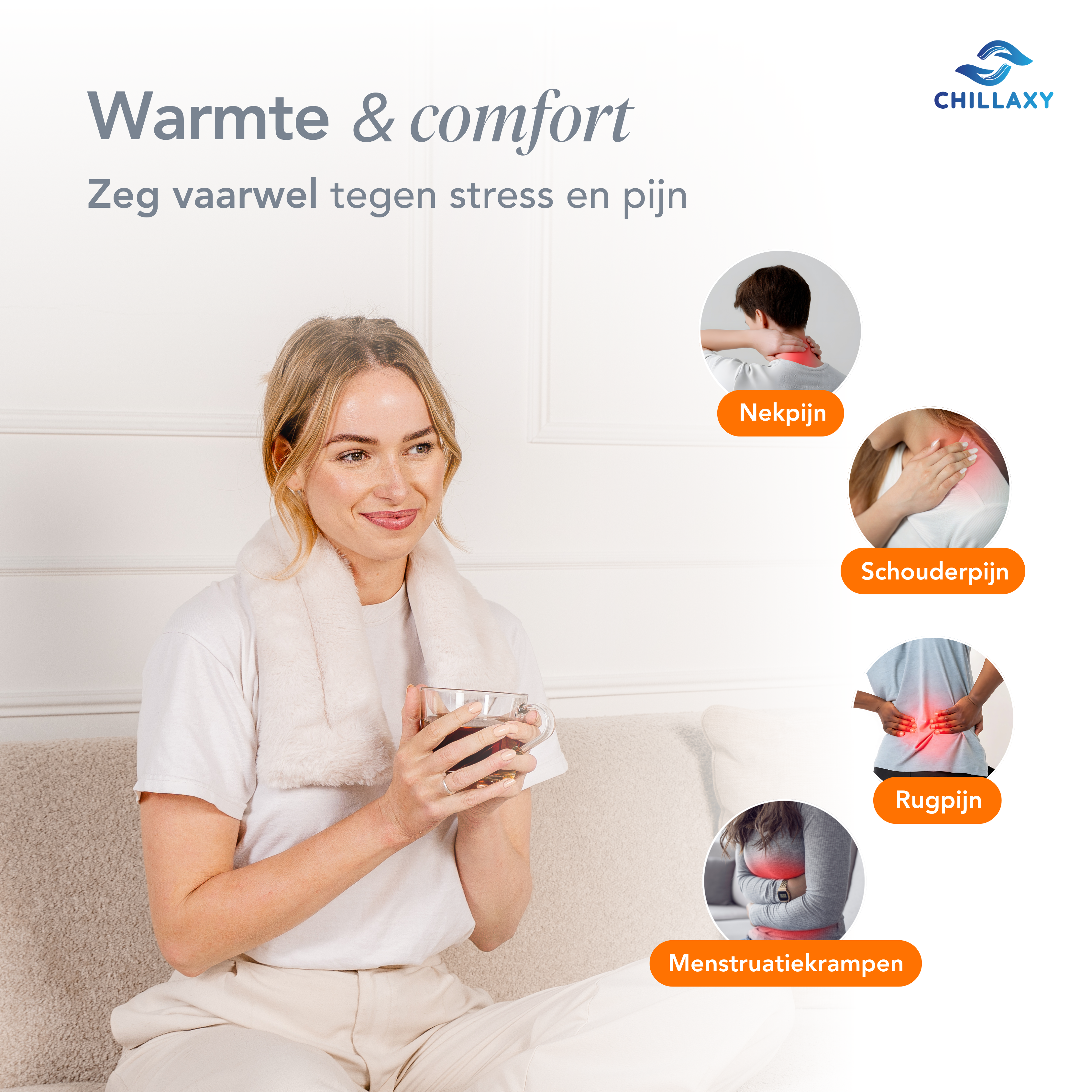 Lang Warmtekussen 60×14 cm – Ultieme Warmte & Pijnverlichting