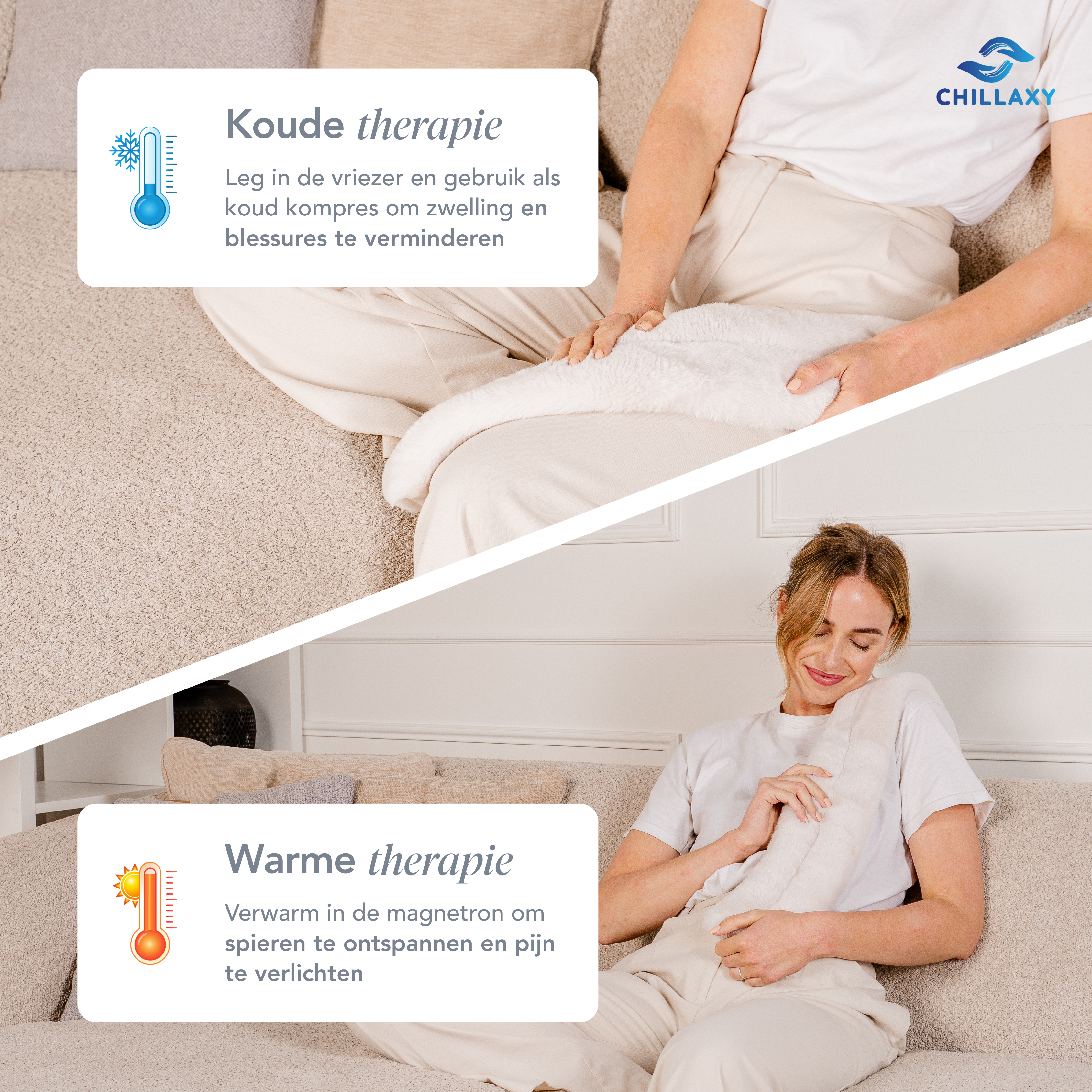 Lang Warmtekussen 60×14 cm – Ultieme Warmte & Pijnverlichting