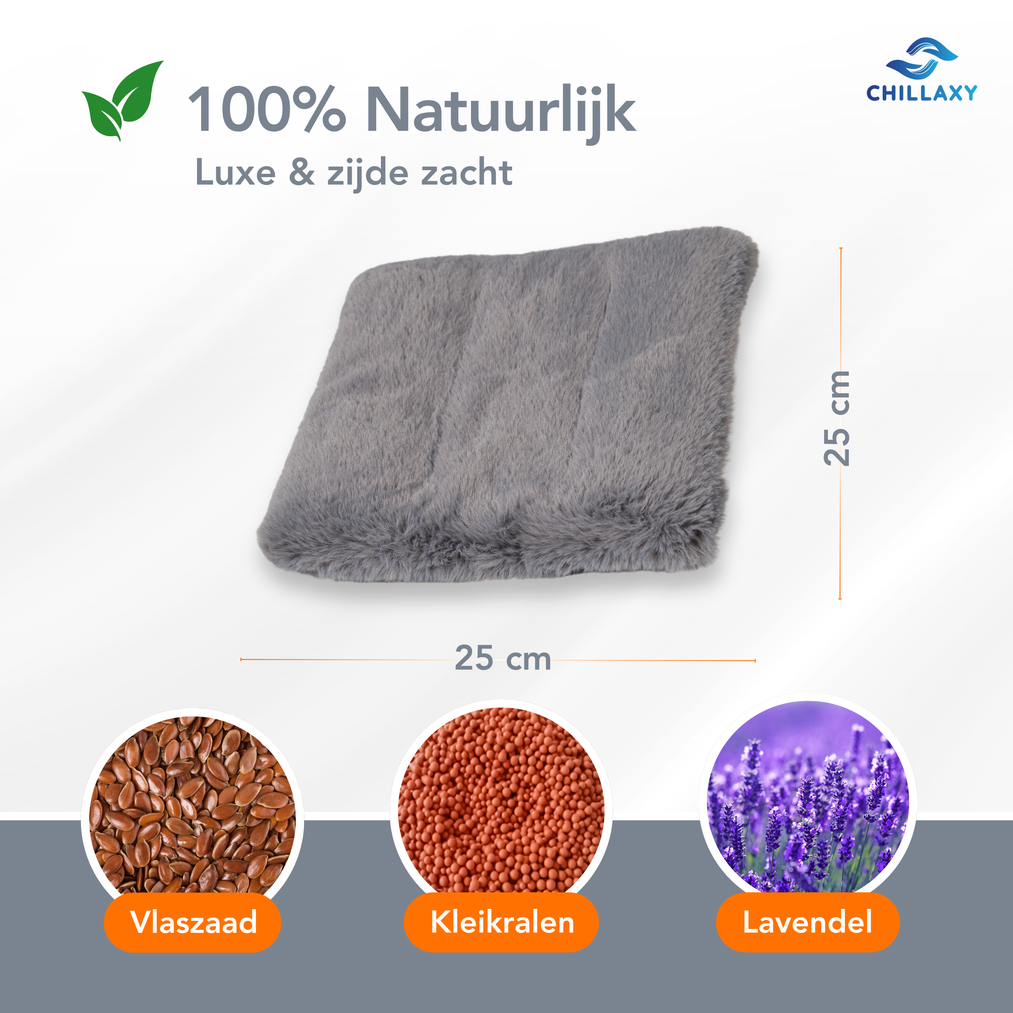 Vierkant Warmtekussen 25x25 – Ultieme Warmte & Pijnverlichting