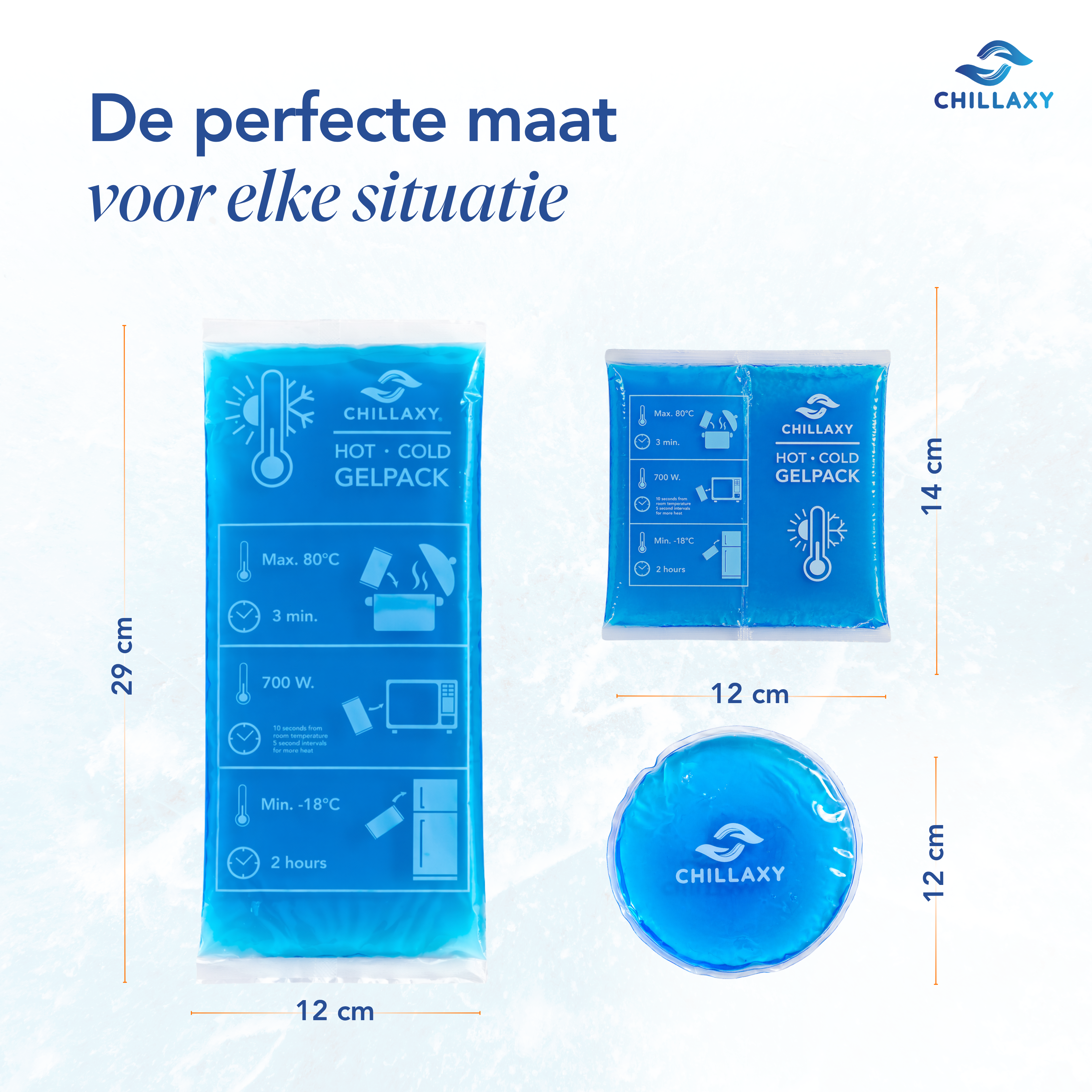 7 delige icepack set