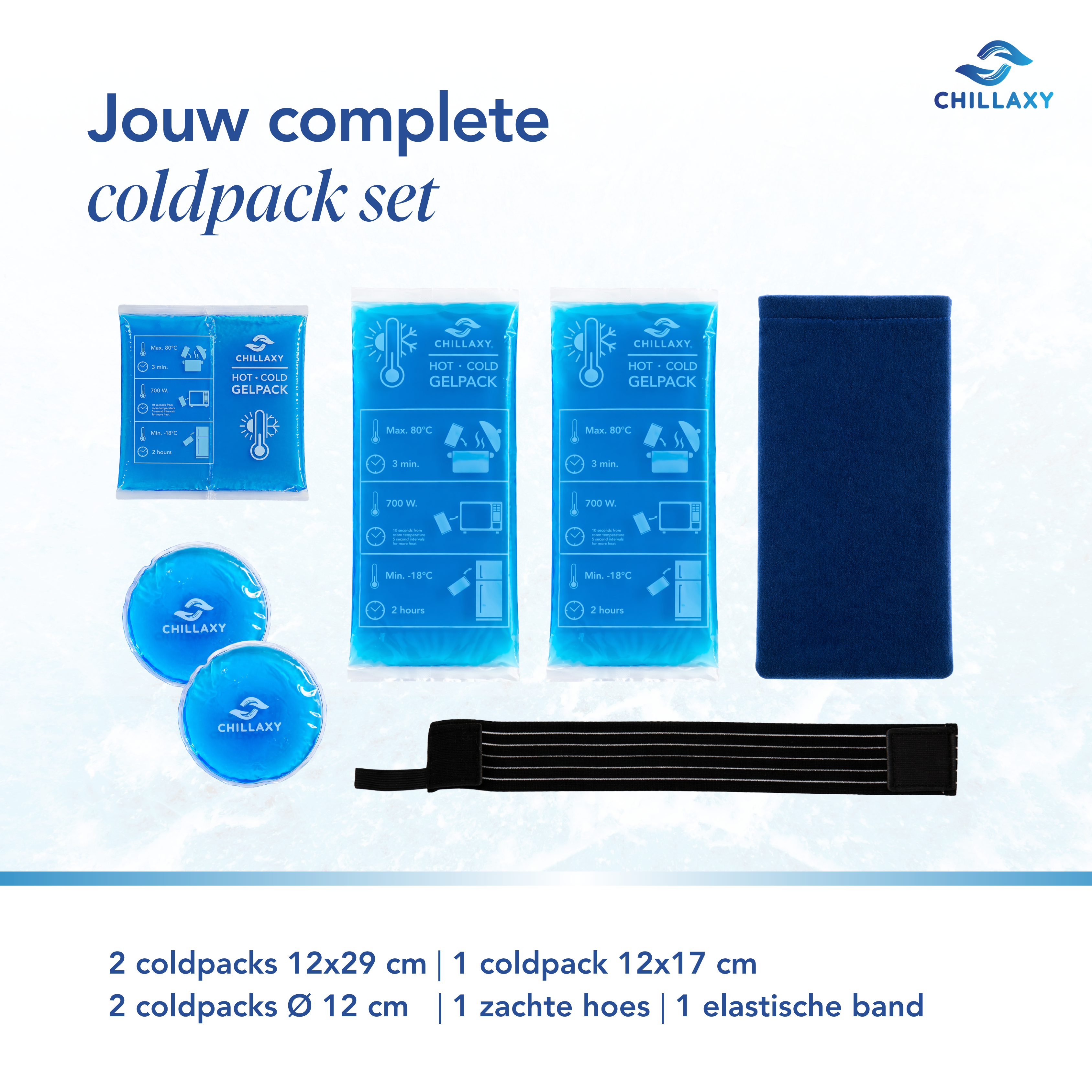 7 delige icepack set