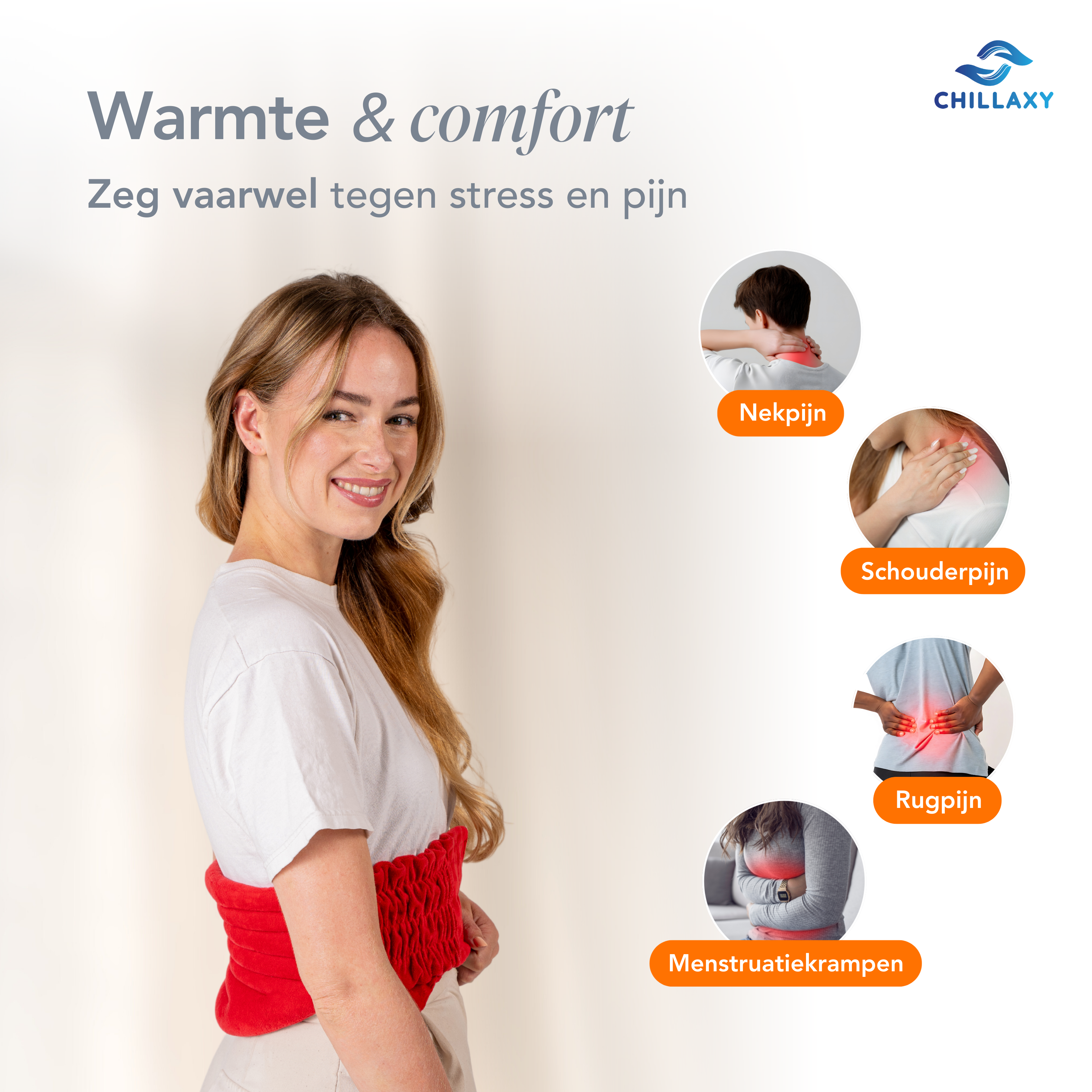 Comfort Warmtekussen met Elastische Band