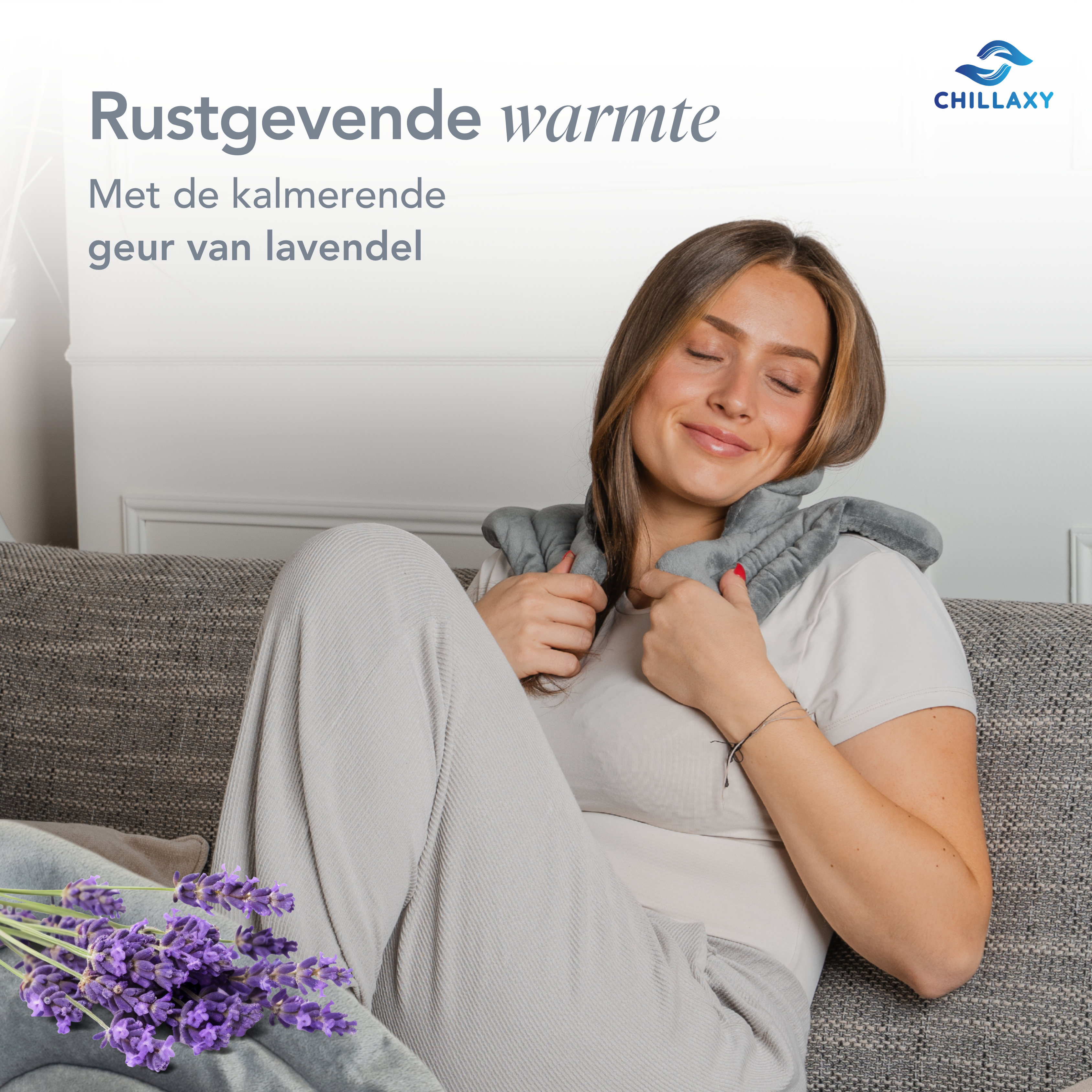 Nek & Schouder Warmtekussen + Gratis oogmasker