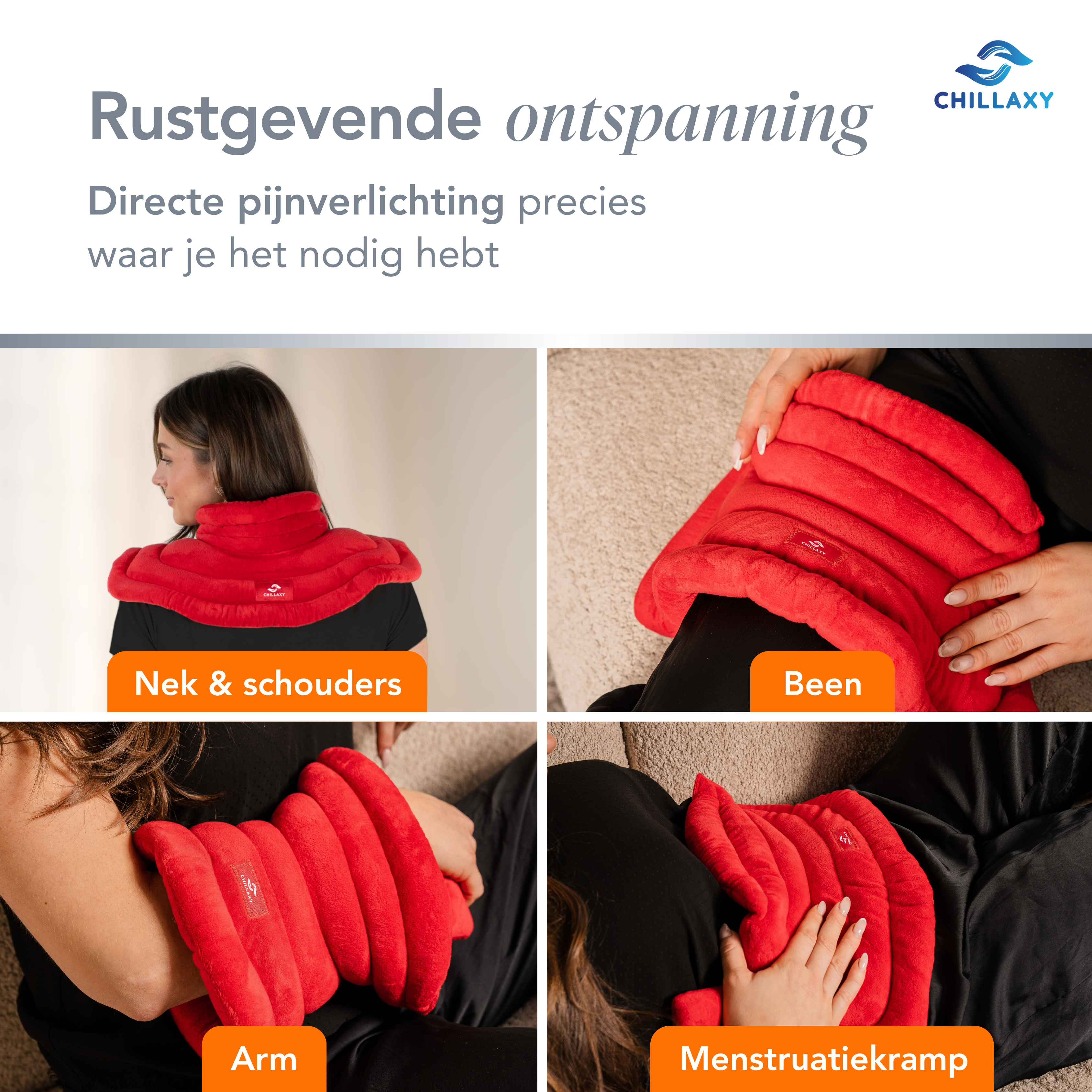 Nek & Schouder Warmtekussen + Gratis oogmasker