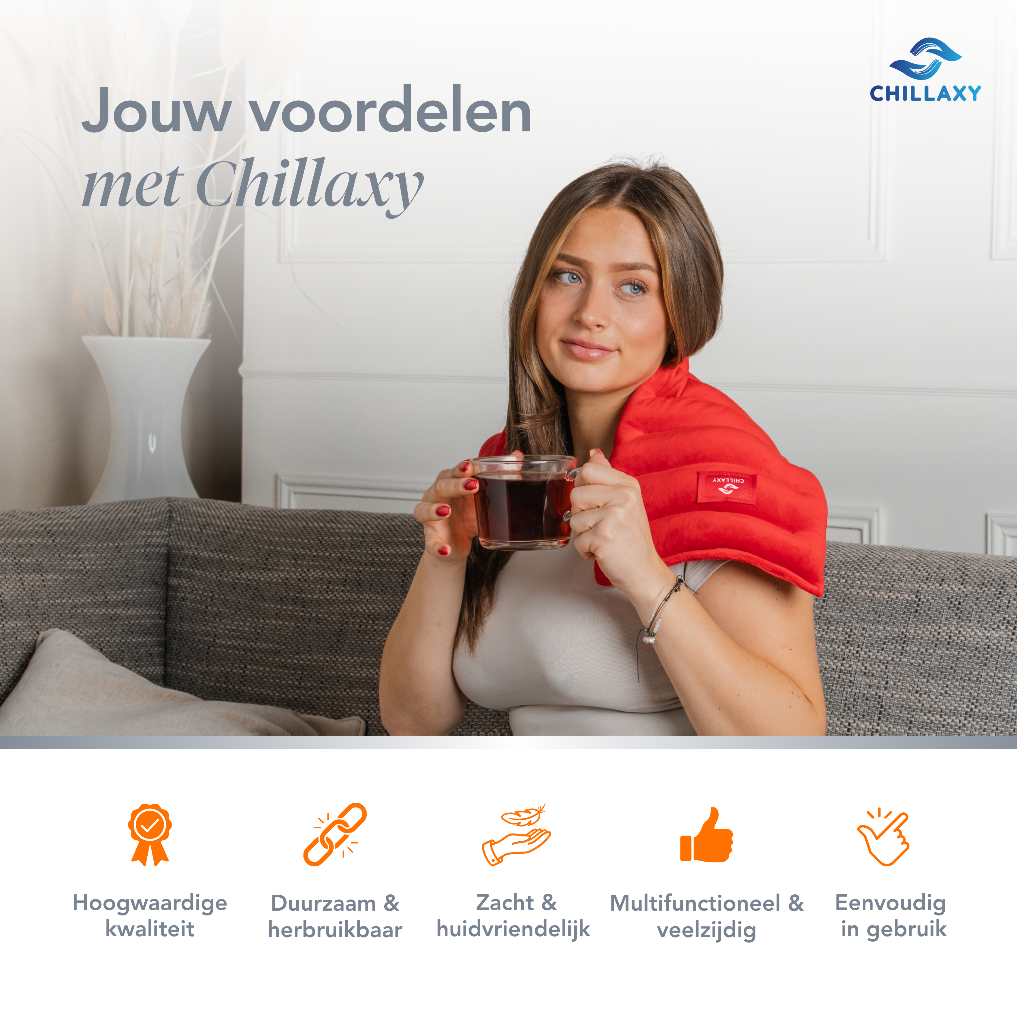 XXL Warmtekussen – Extra Groot Comfort & Pijnverlichting