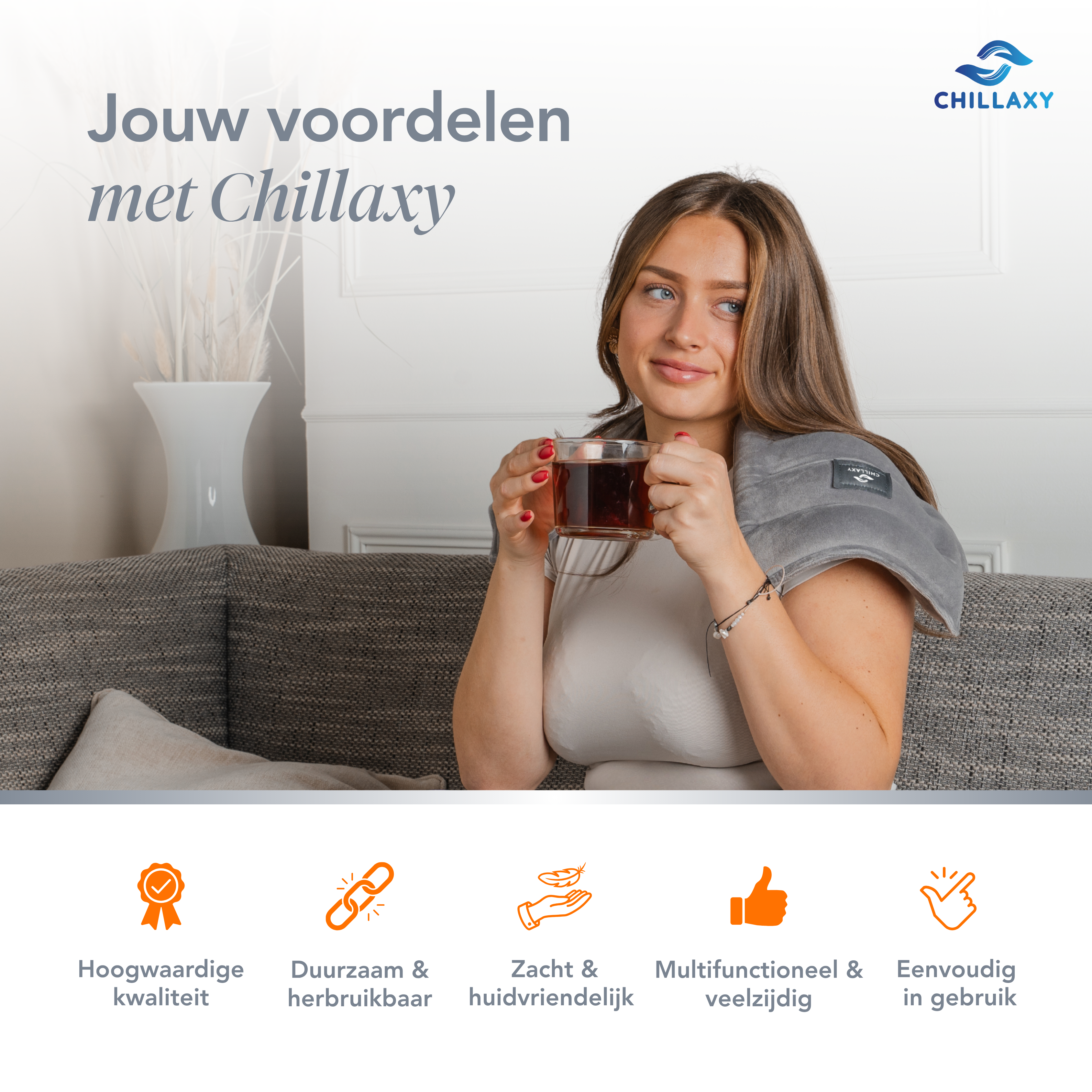 XXL Warmtekussen – Extra Groot Comfort & Pijnverlichting