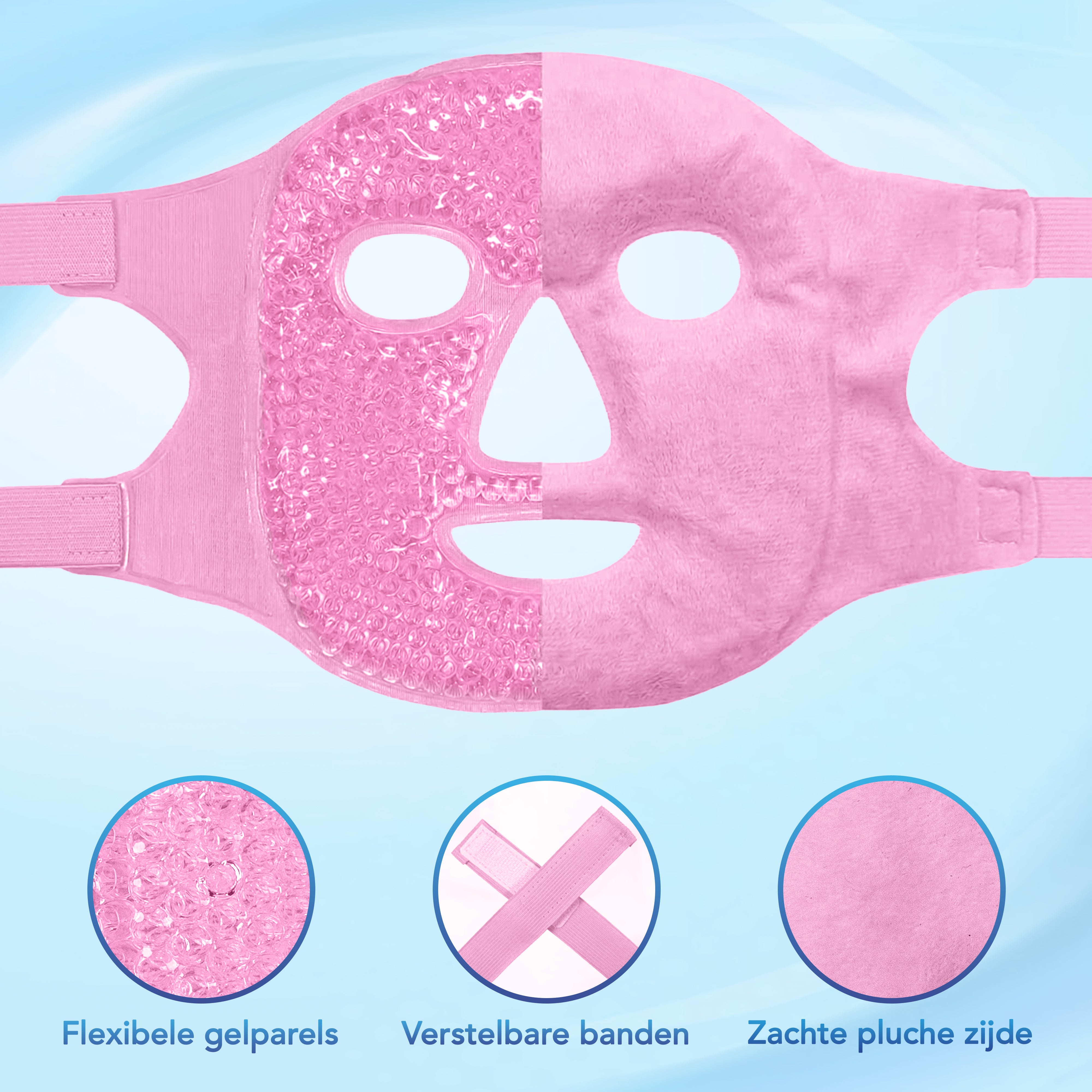 Cooling facemask