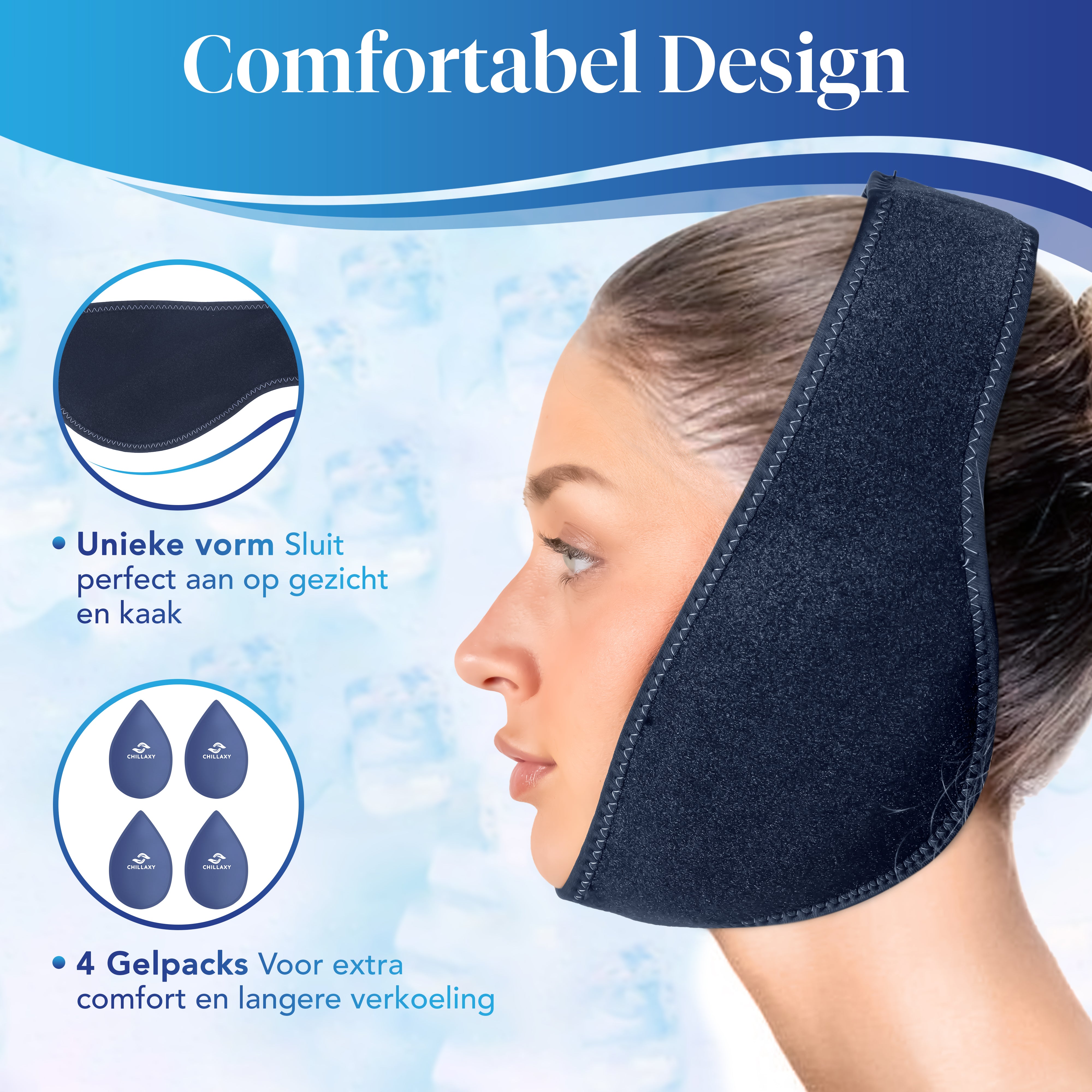 Teeth Icepack - Head wrap for face oral sugery