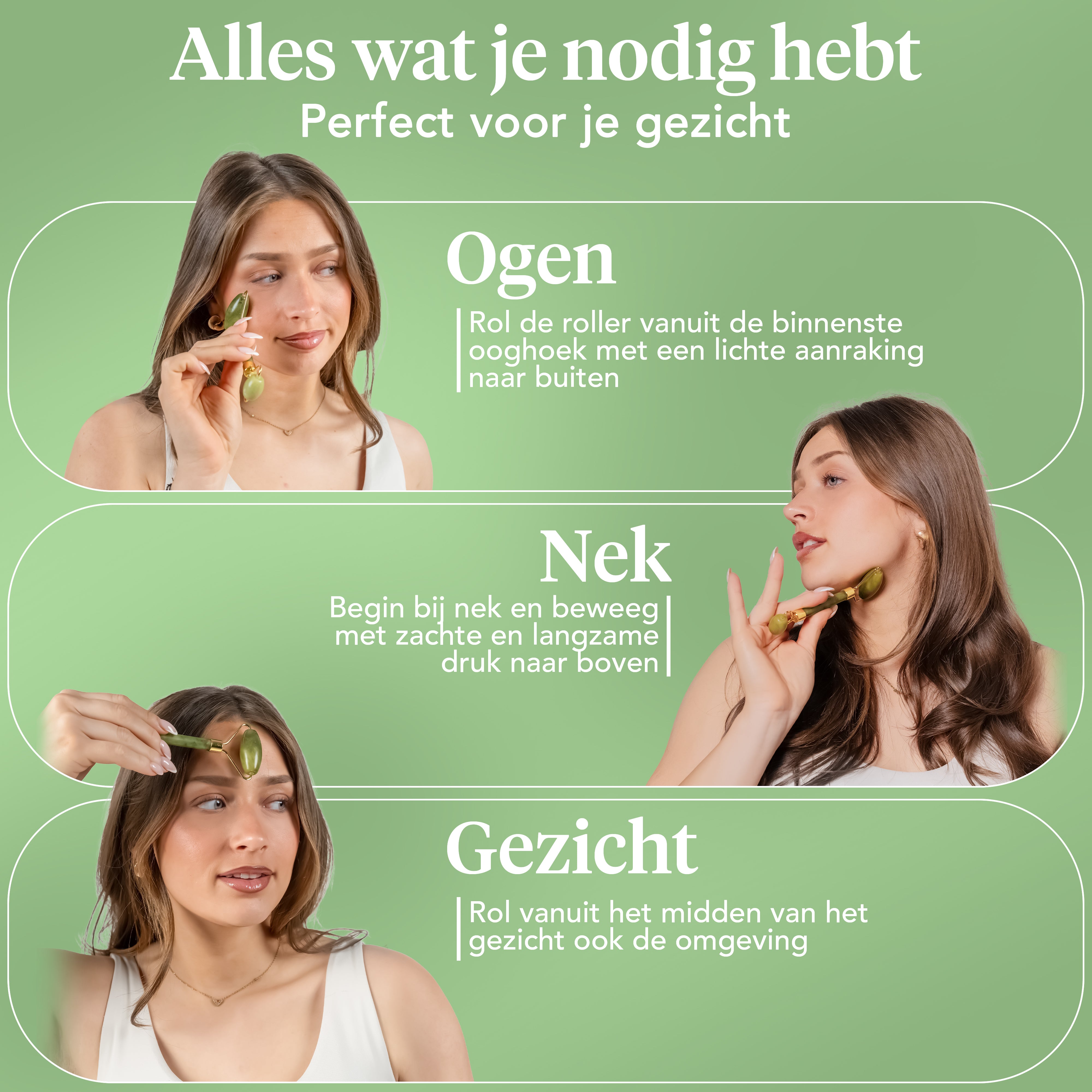 Jade Roller & Eye Mask