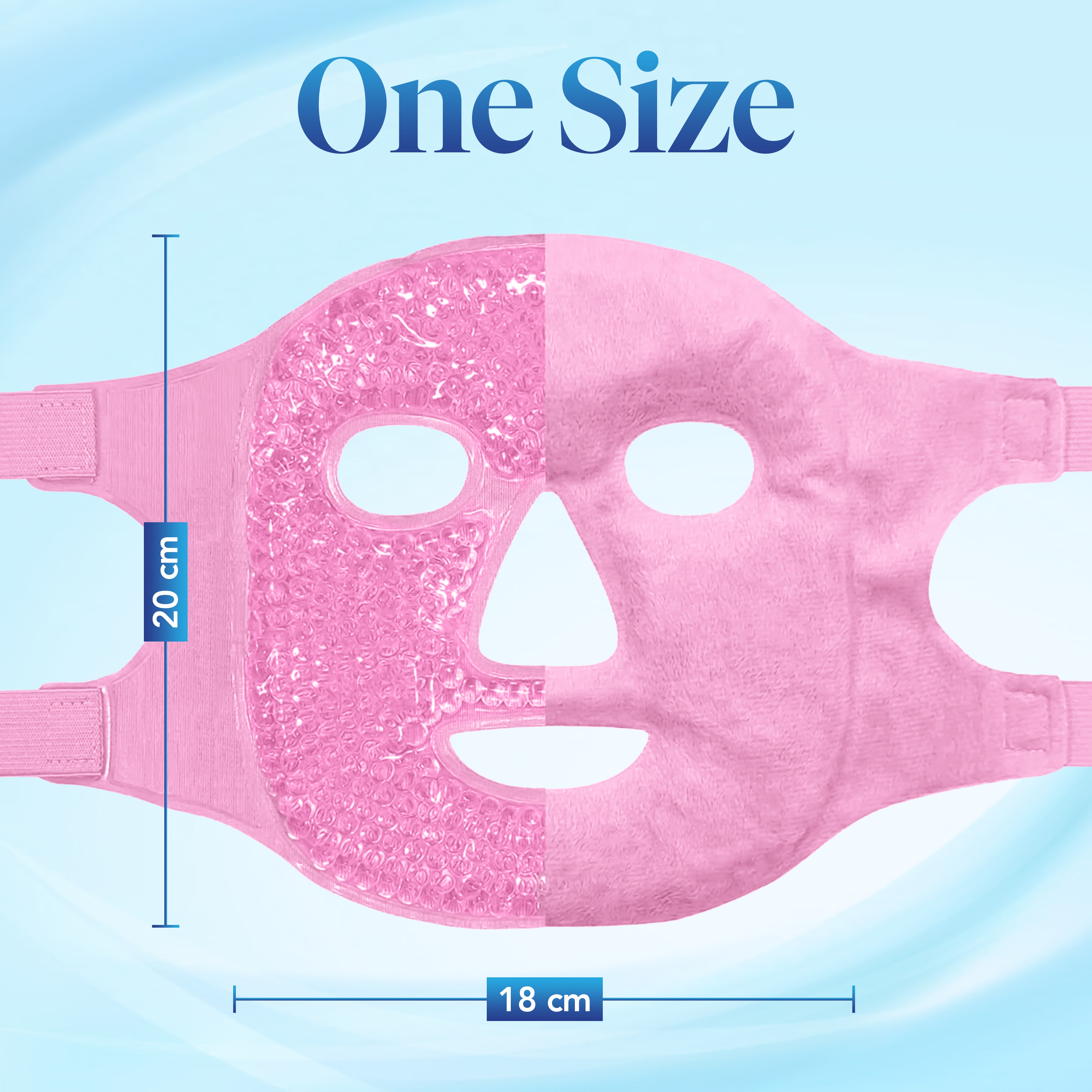 Cooling facemask