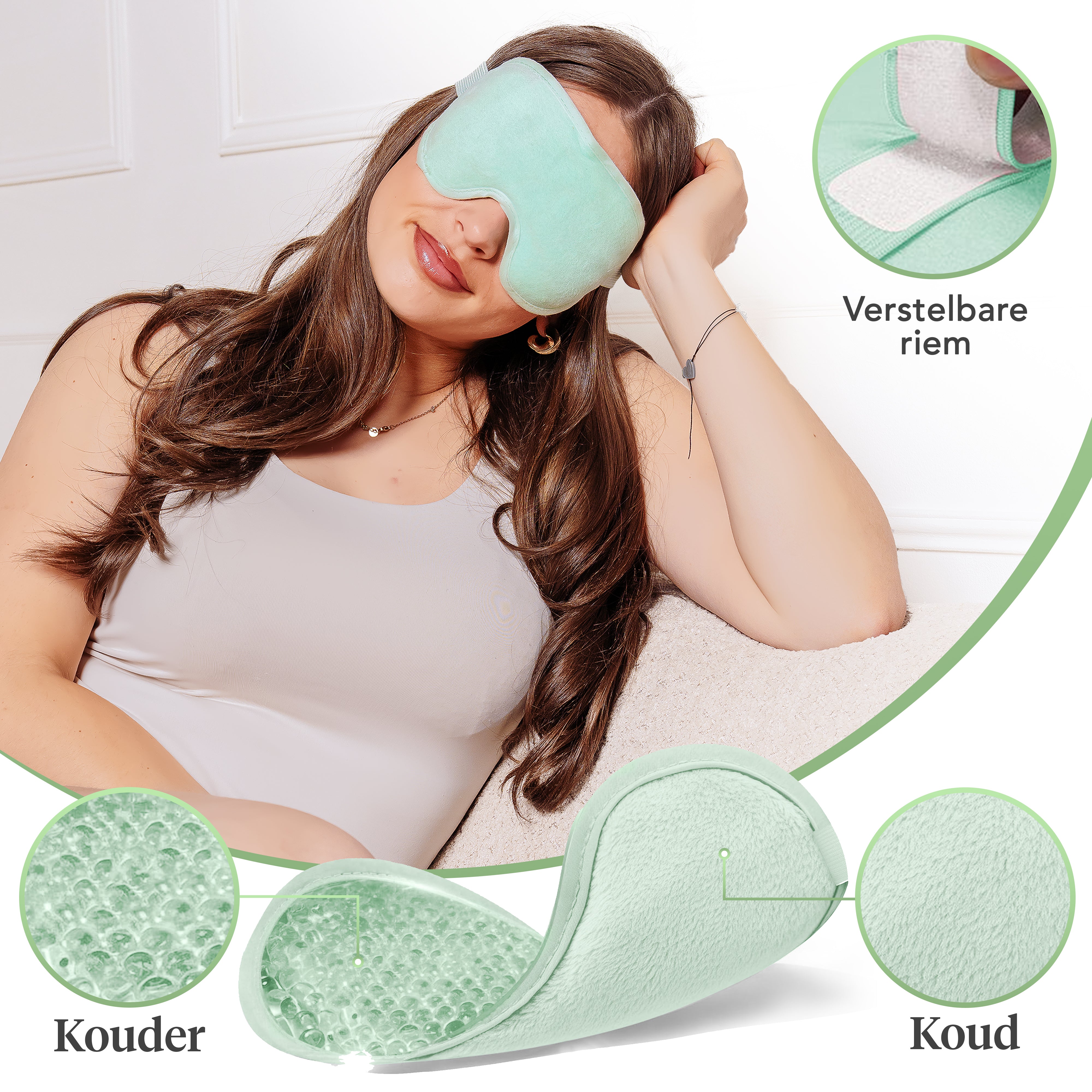 Jade Roller & Eye Mask