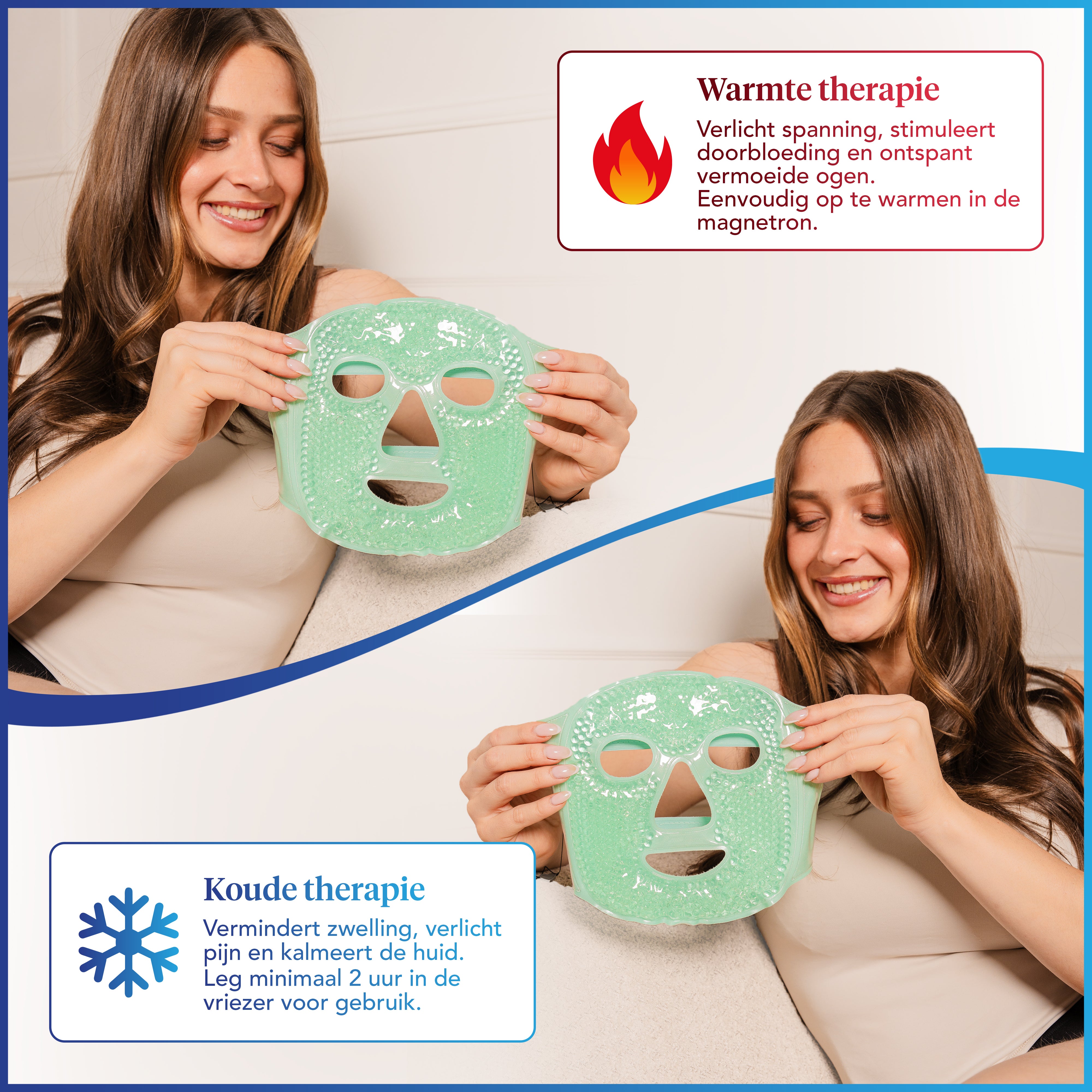 Cooling facemask