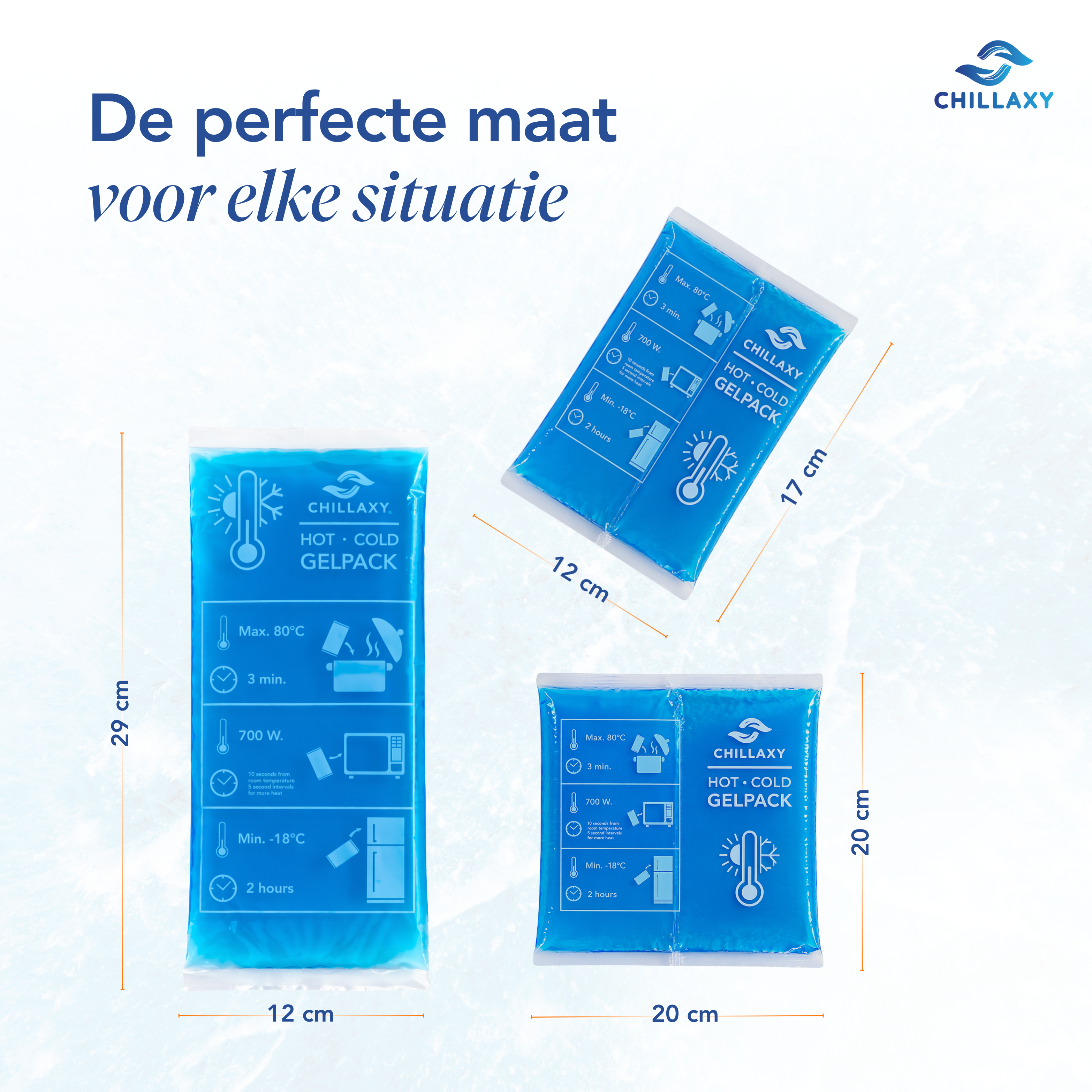 10 delige icepack set