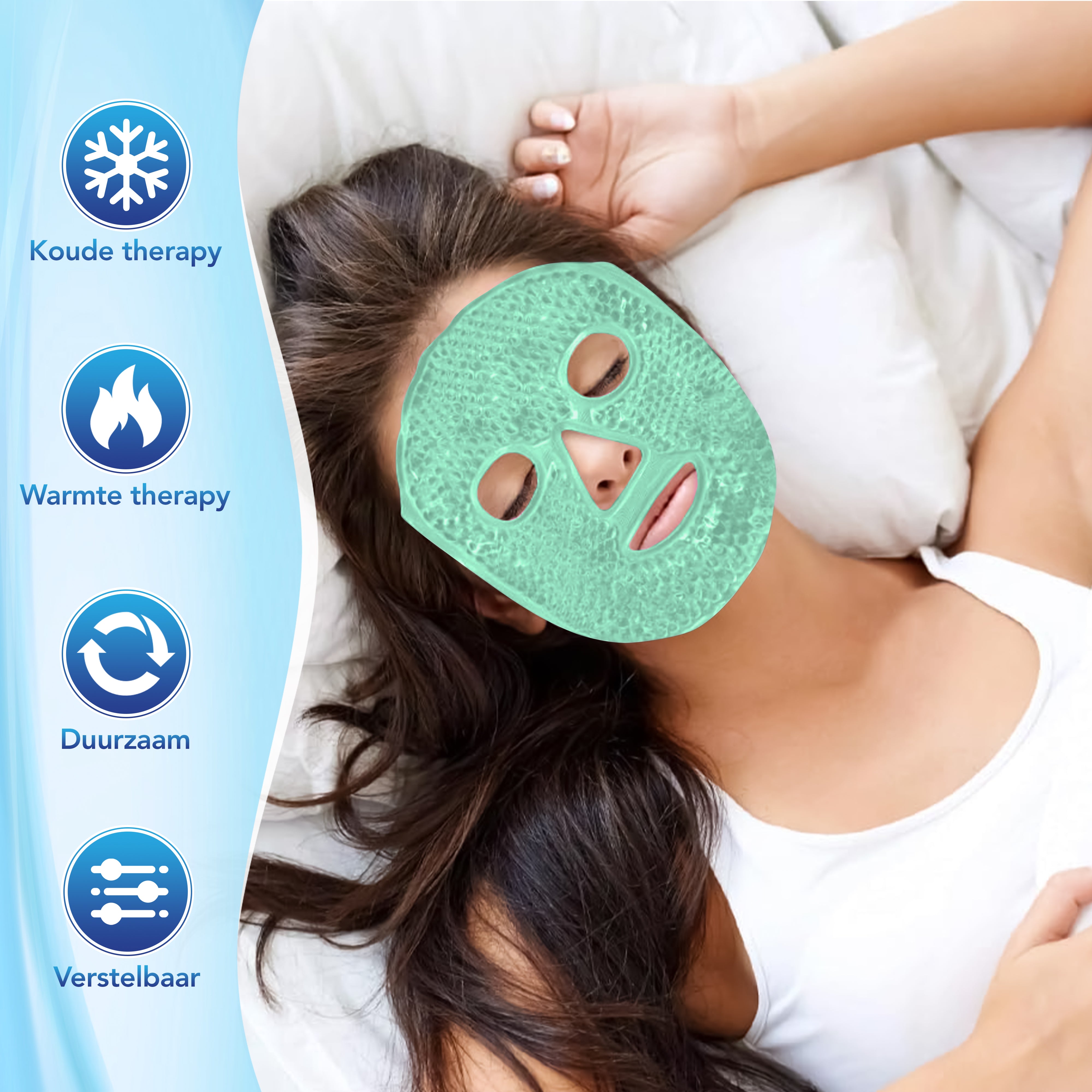Cooling facemask