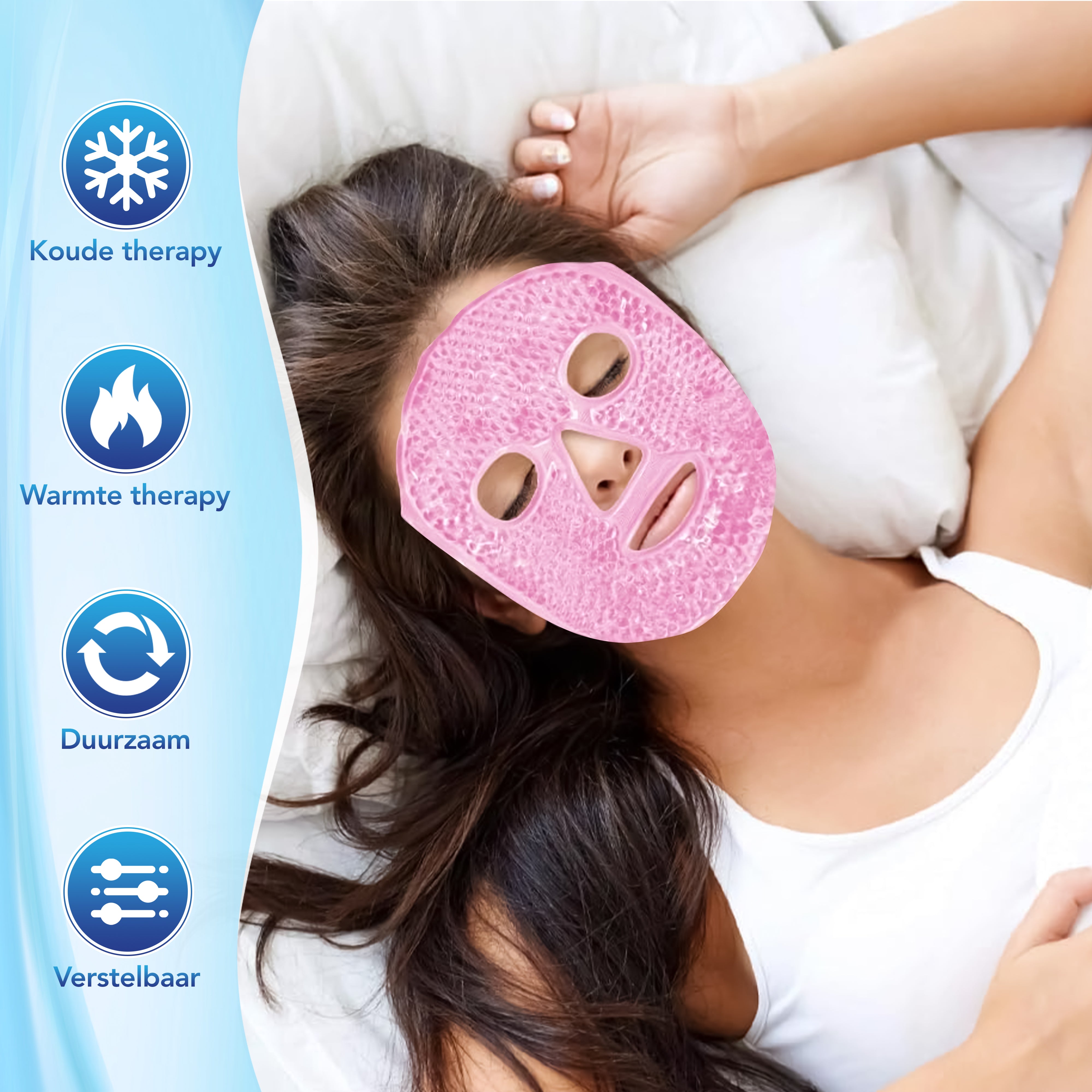 Cooling facemask