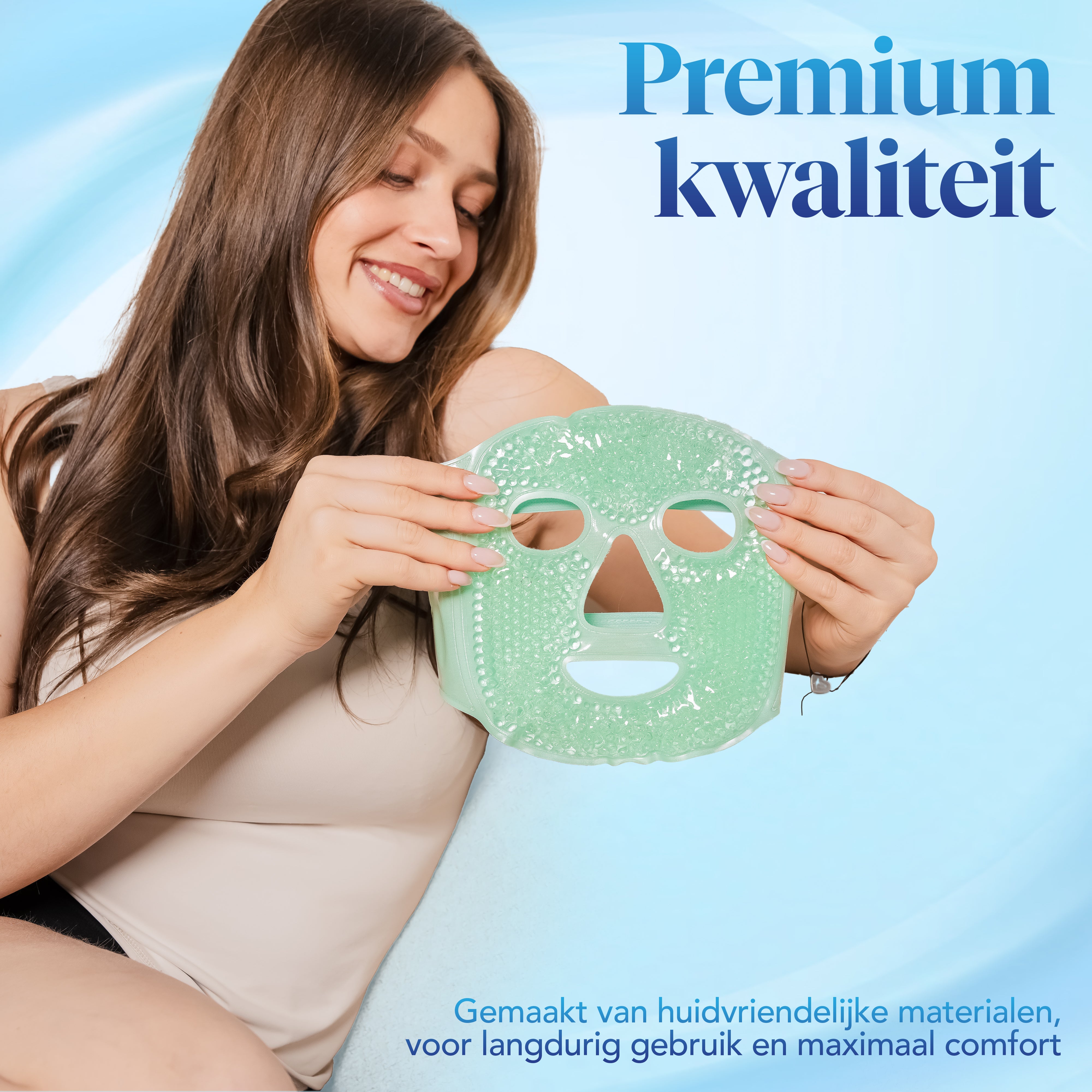 Cooling facemask