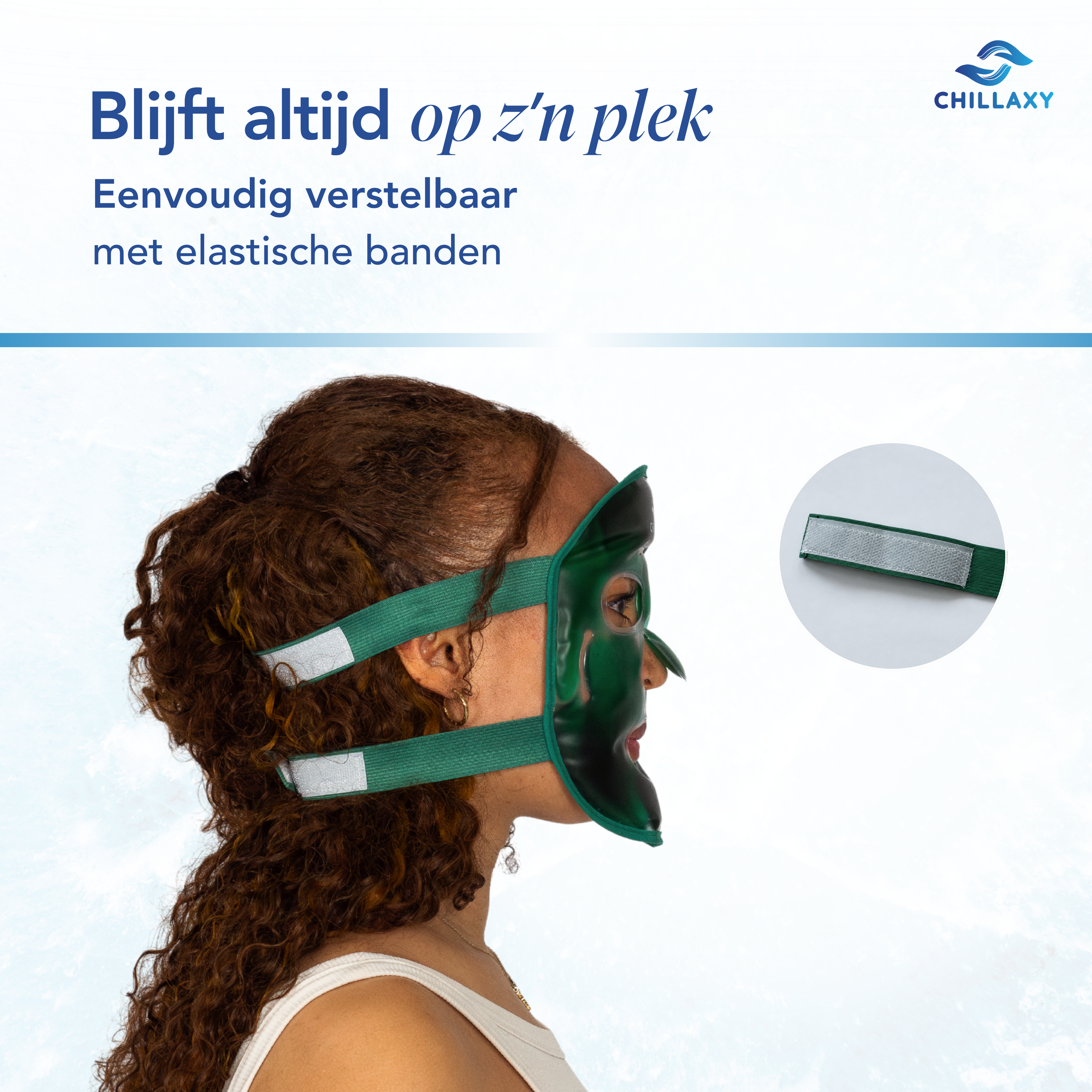Koelmasker Gezicht - Herbruikbaar - Migraine en Huidverzorging