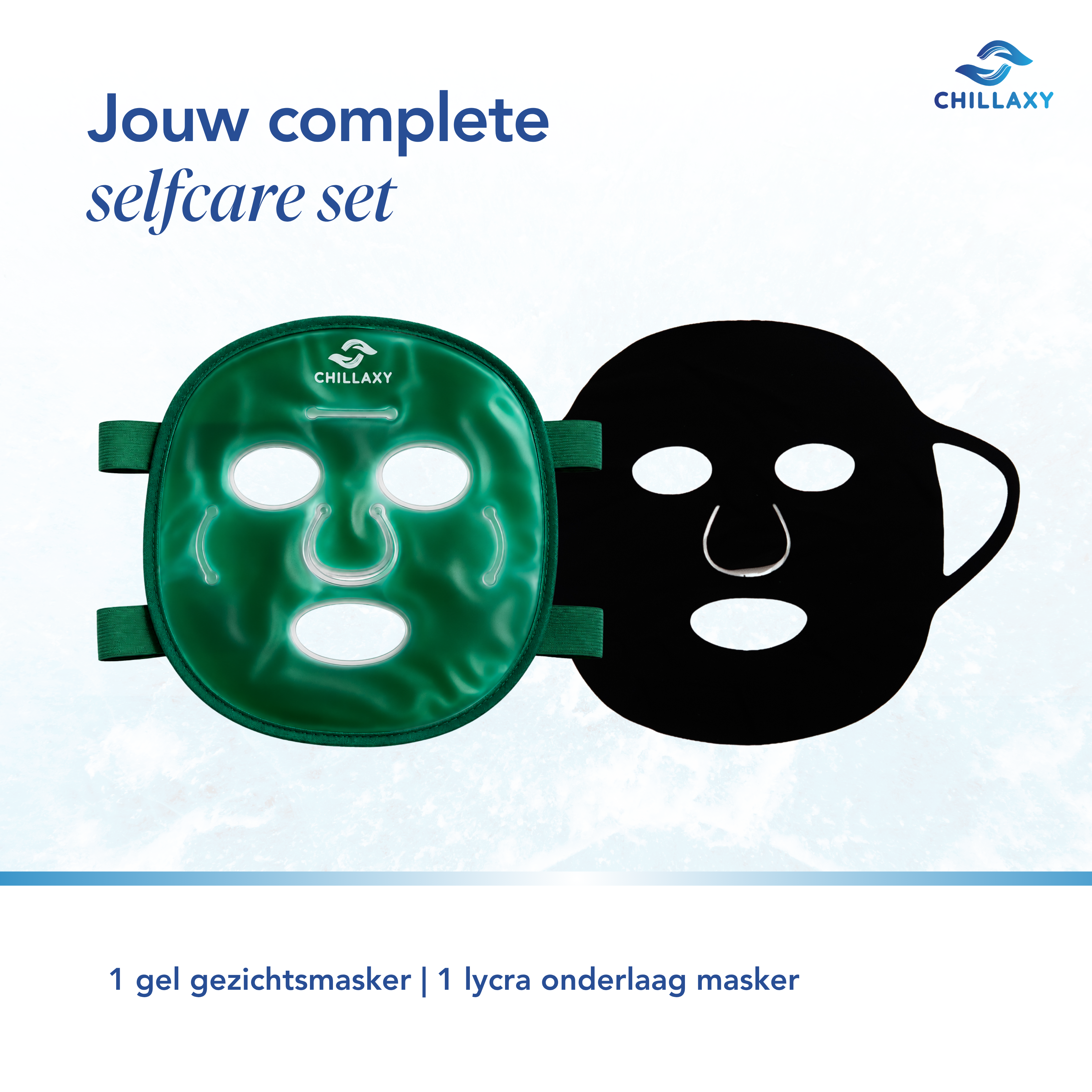 Koelmasker Gezicht - Herbruikbaar - Migraine en Huidverzorging