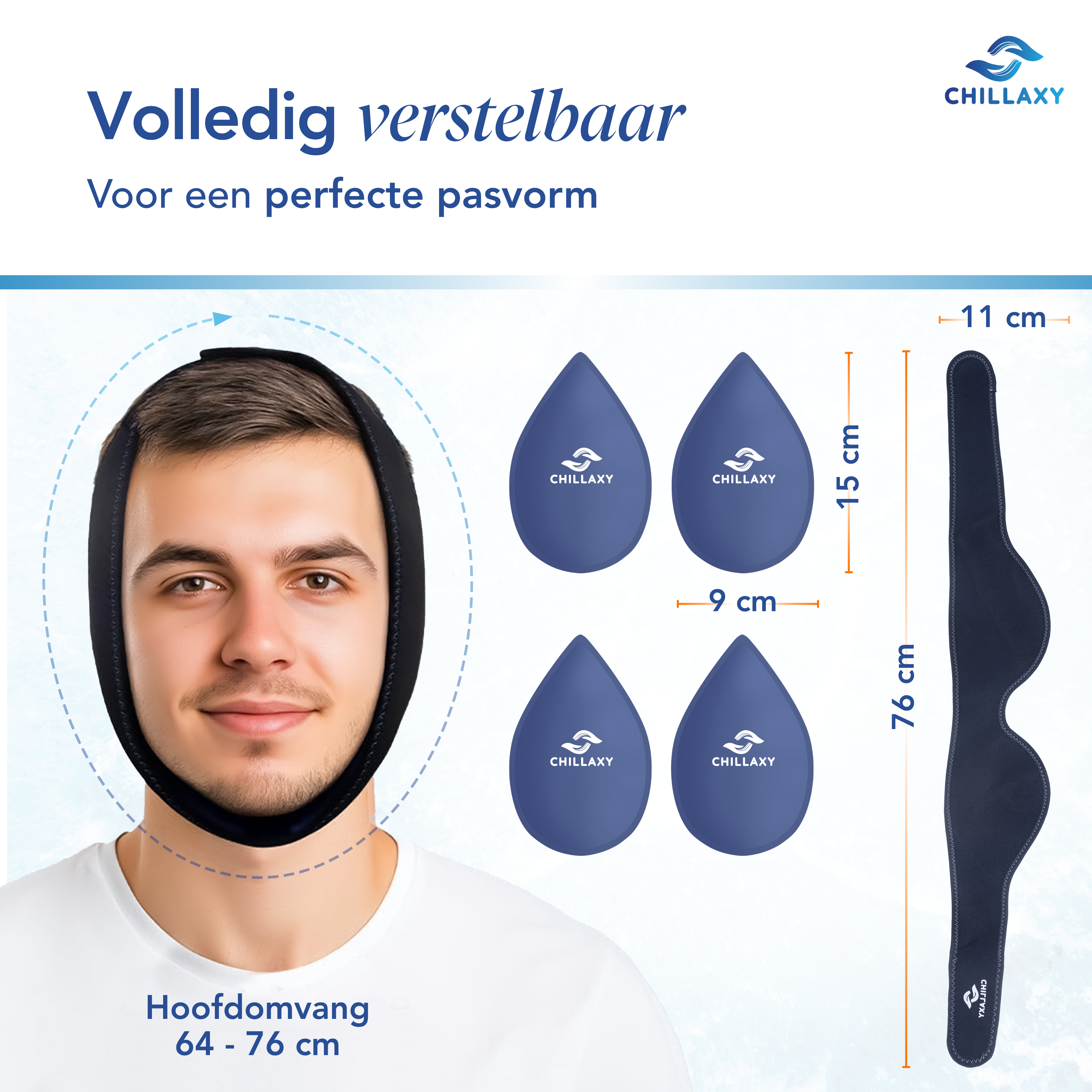 Teeth IcePack – Hoofdband voor Gezicht & Kaak