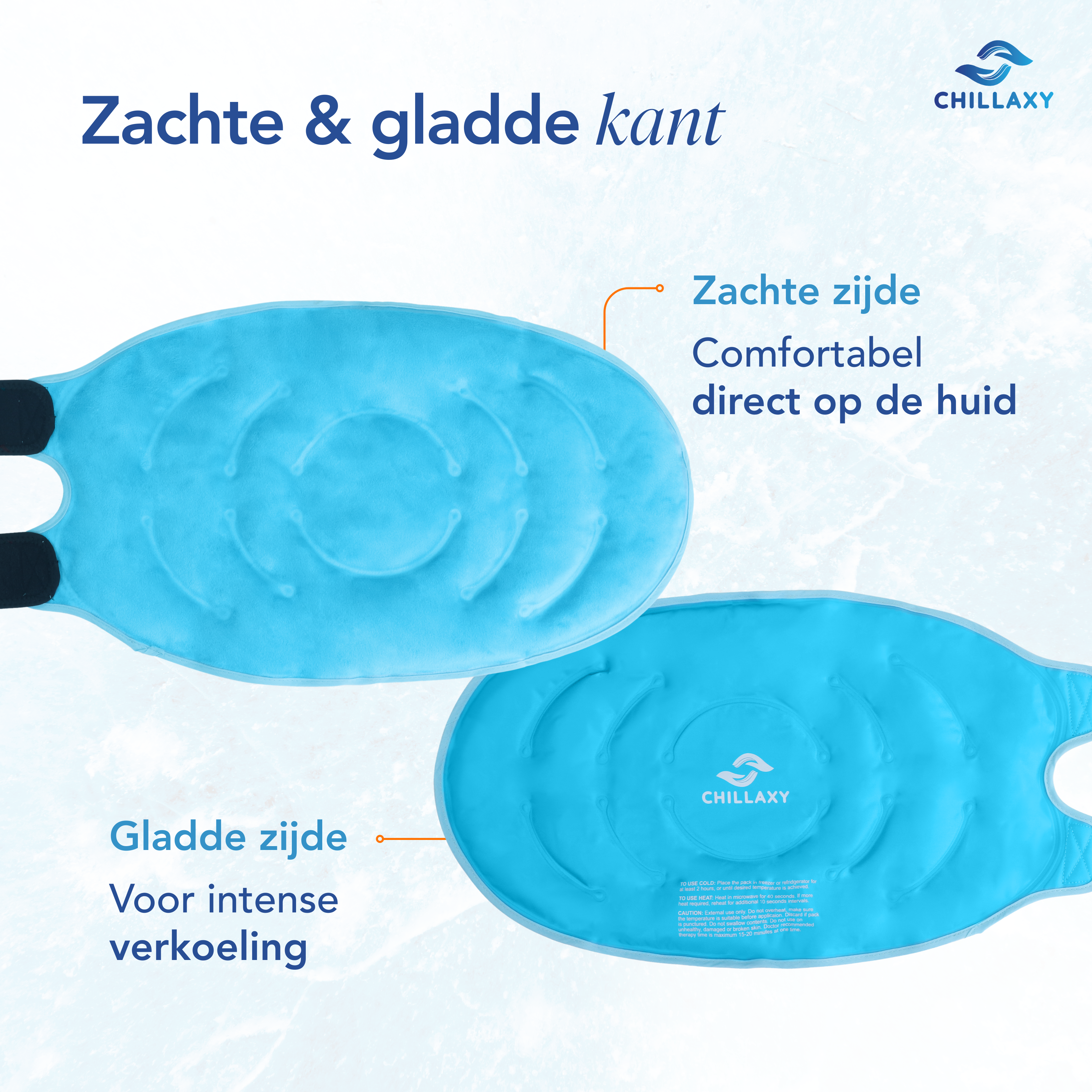 IcePack Knie XXL – Maximale Verkoeling & Herstel voor Grote Gebieden