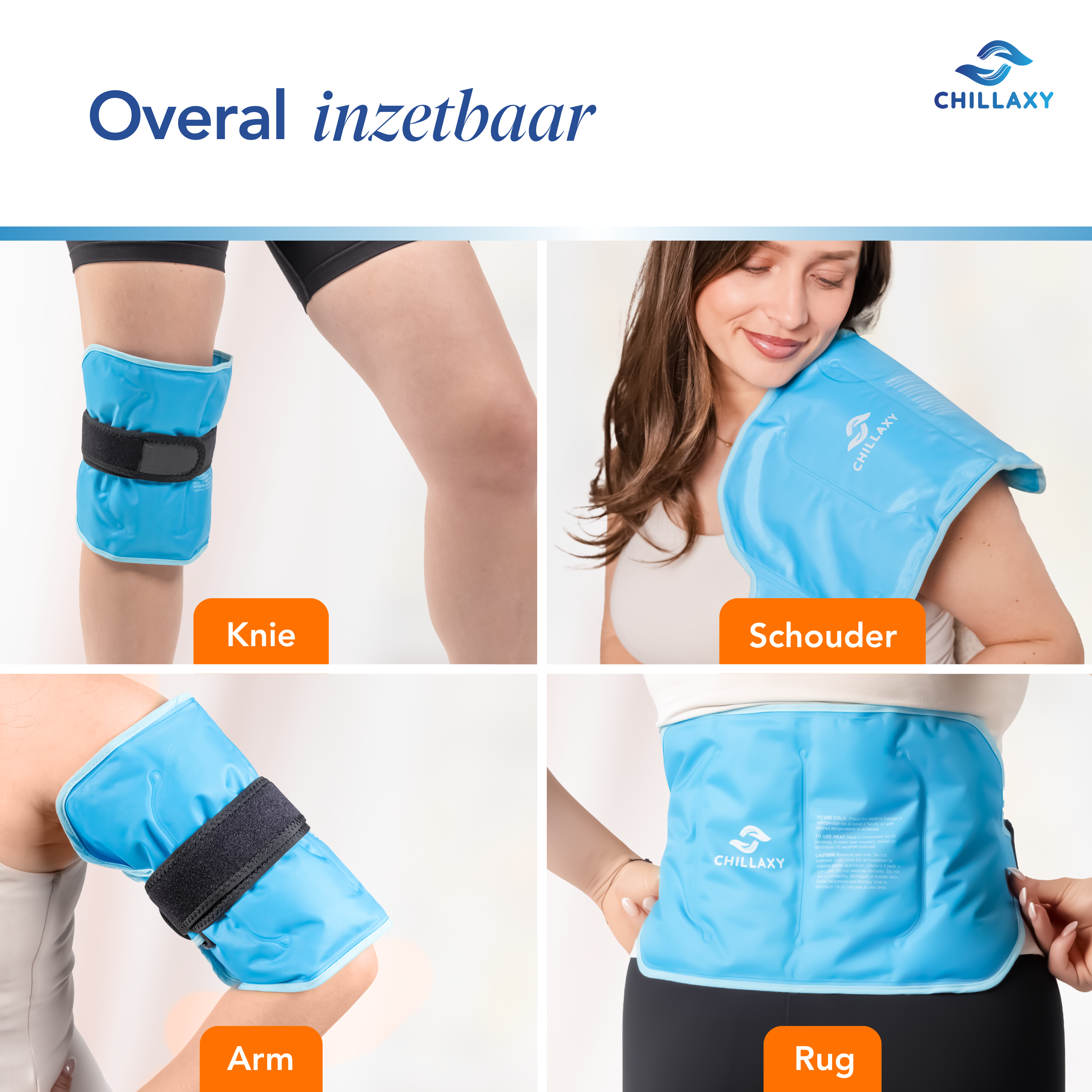 Icepack XL – Extra Groot Koudetherapiekussen