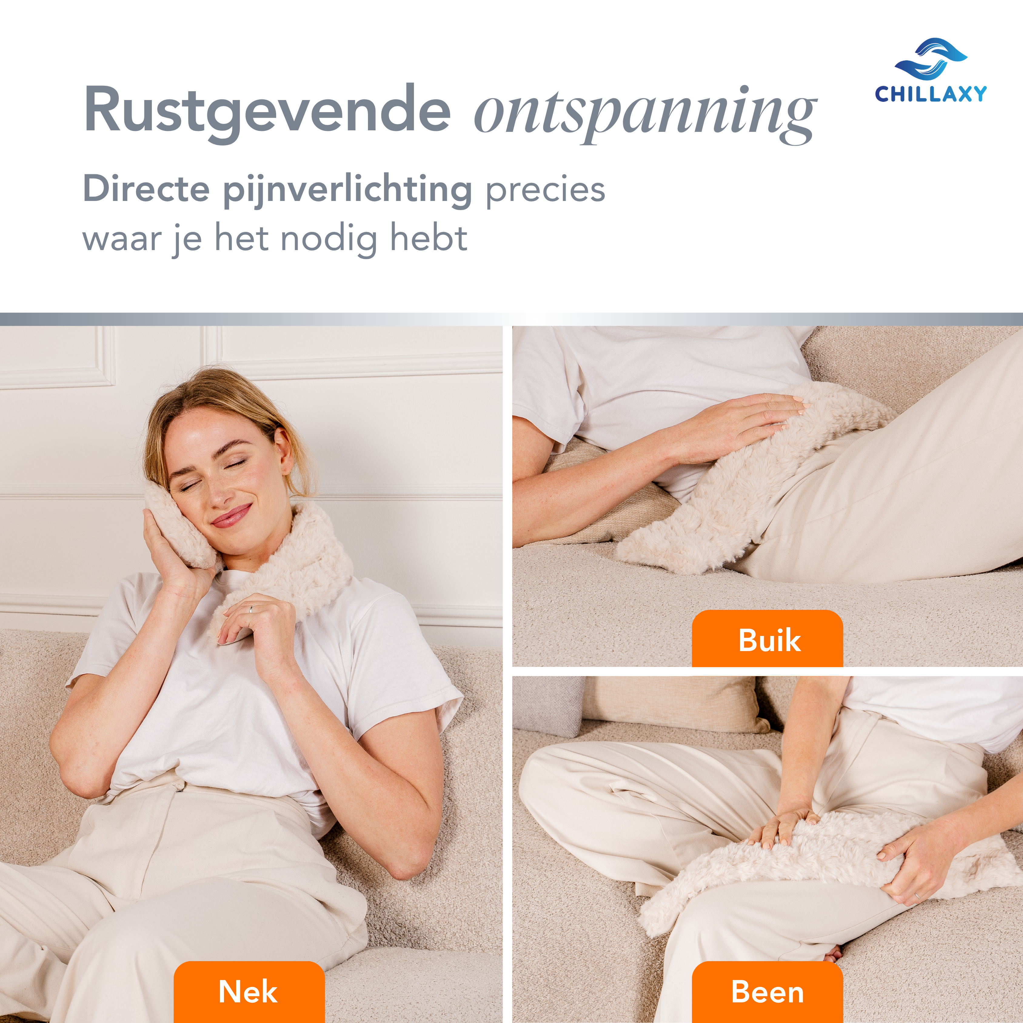 Lang Warmtekussen 60×14 cm – Ultieme Warmte & Pijnverlichting