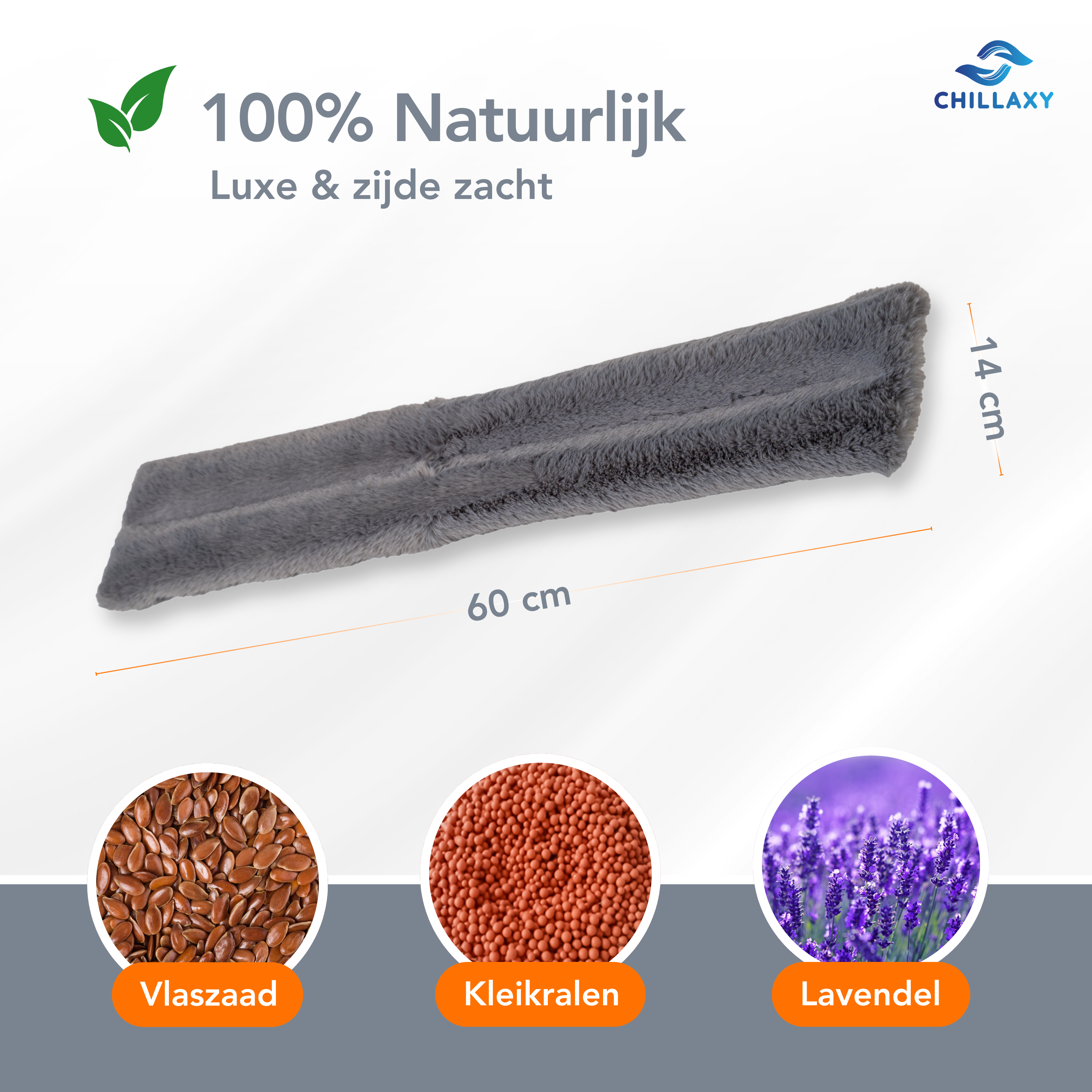 Lang Warmtekussen 60×14 cm – Ultieme Warmte & Pijnverlichting