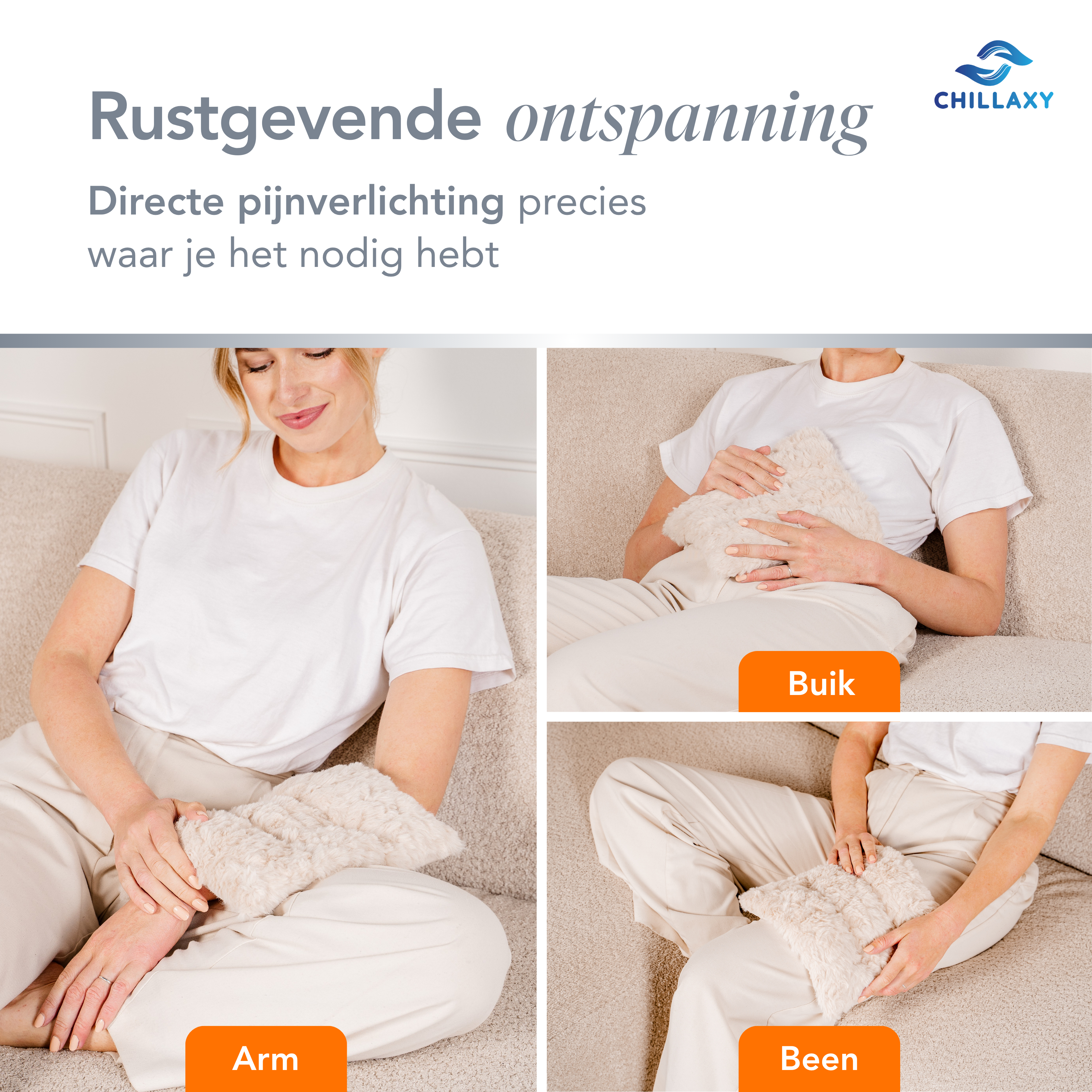 Vierkant Warmtekussen 25x25 – Ultieme Warmte & Pijnverlichting