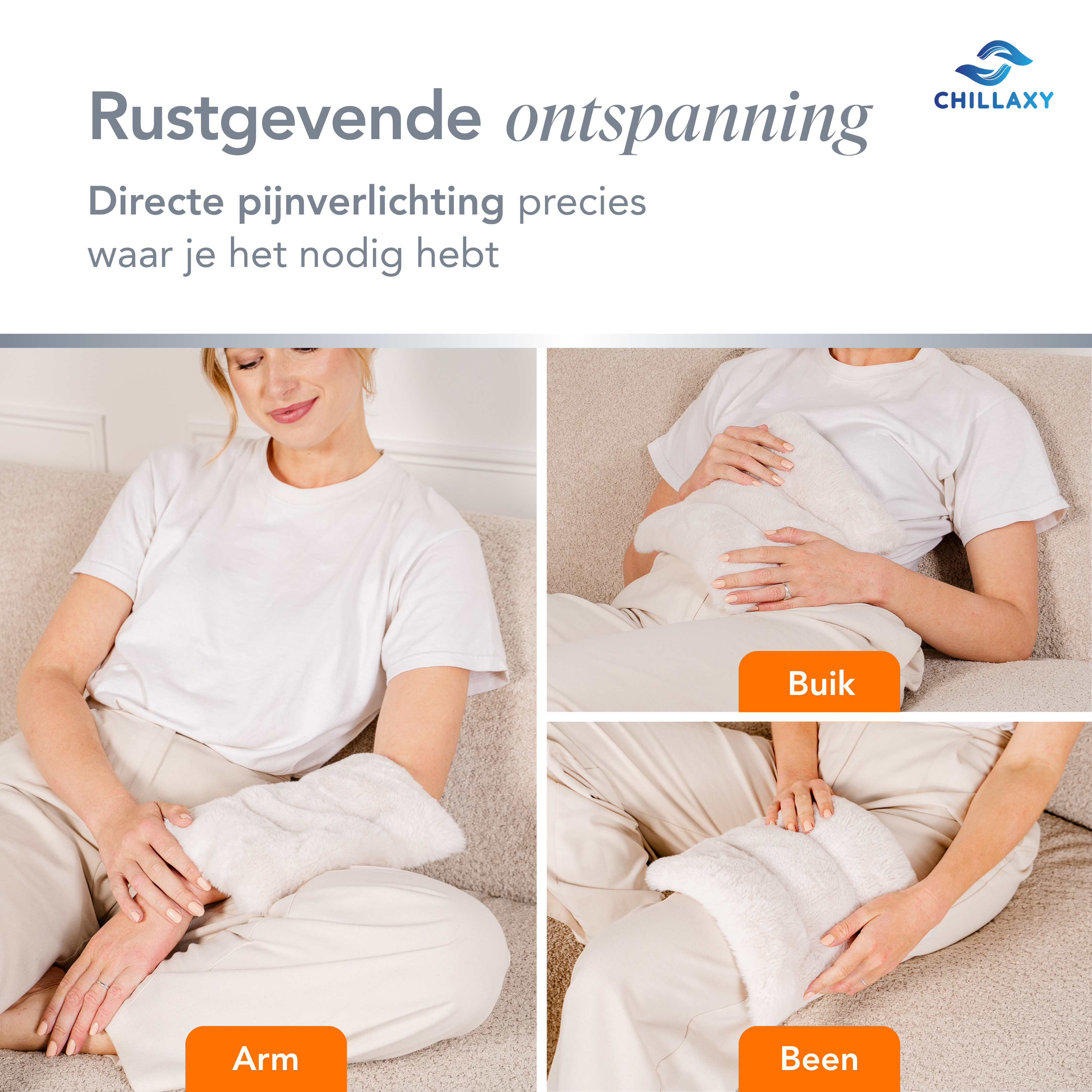 Vierkant Warmtekussen 25x25 – Ultieme Warmte & Pijnverlichting