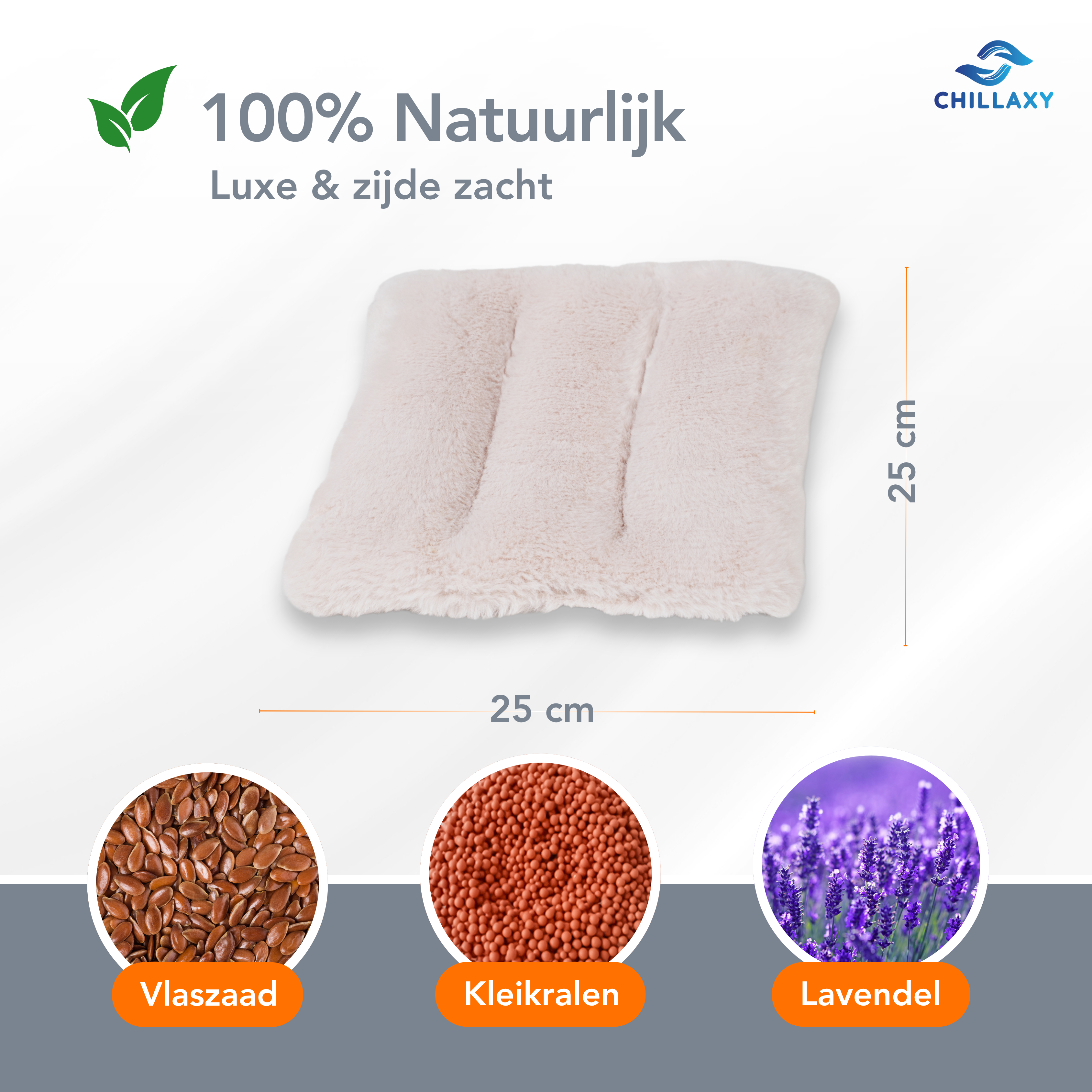 Vierkant Warmtekussen 25x25 – Ultieme Warmte & Pijnverlichting