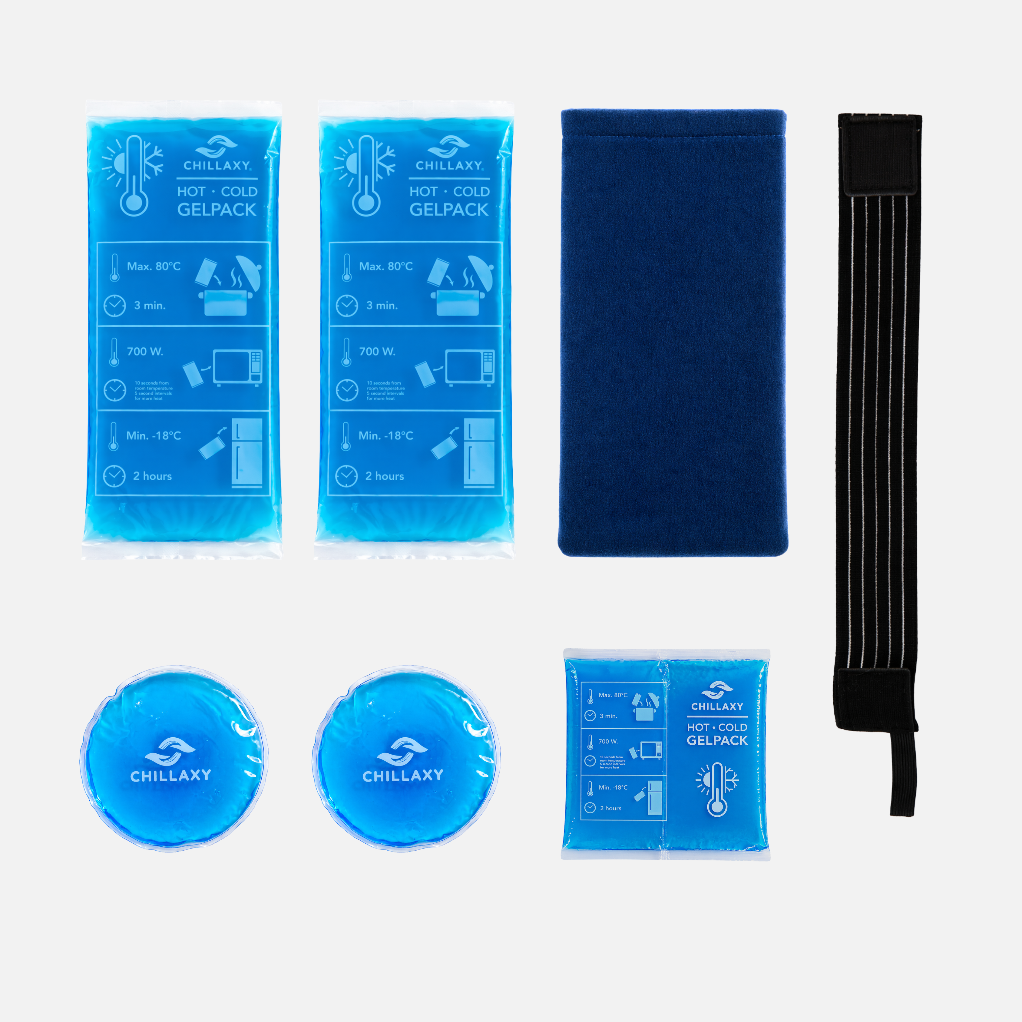 7 delige icepack set