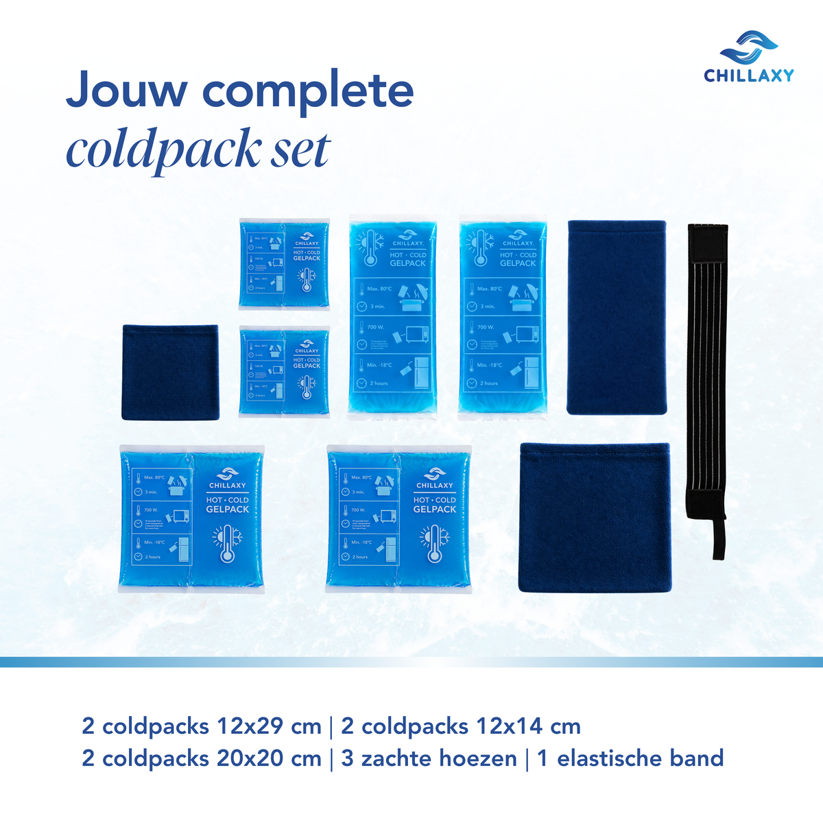 10 delige coldpack set