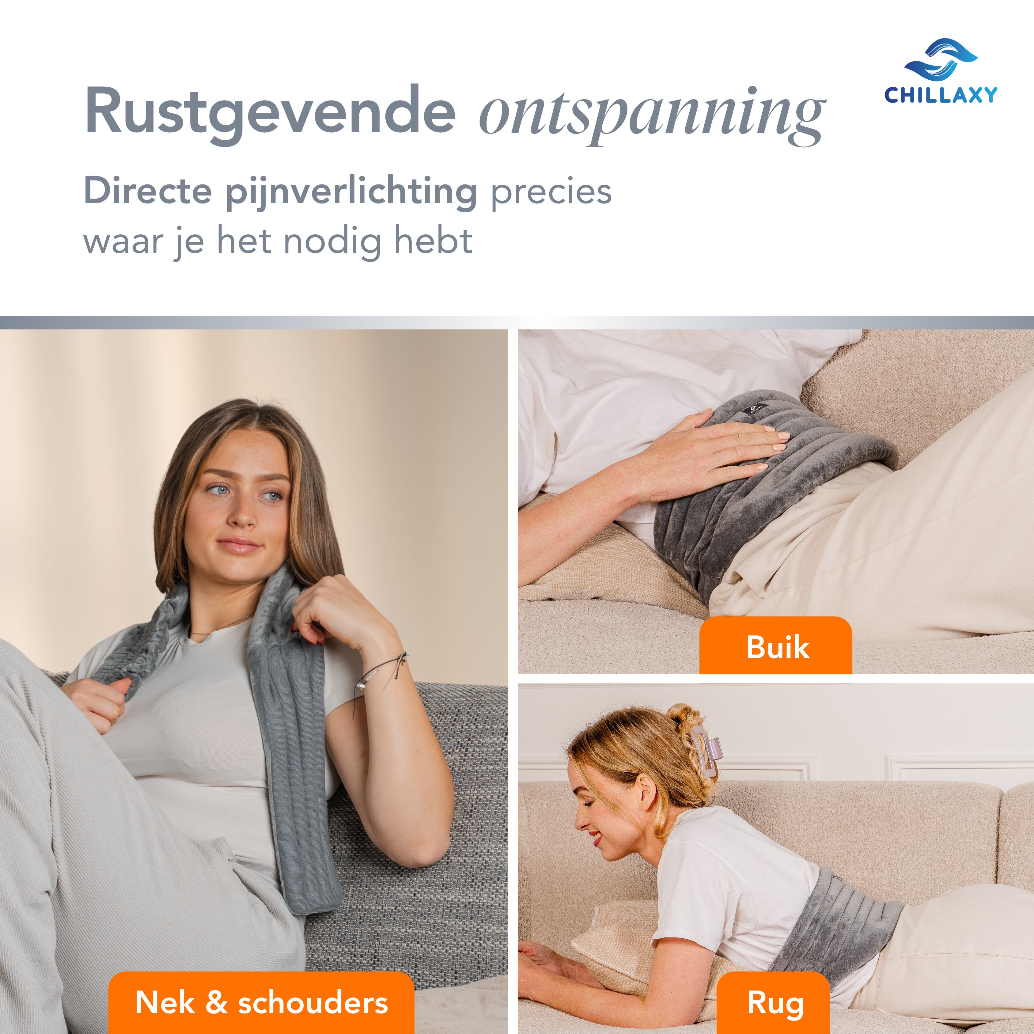 Comfort Warmtekussen met Elastische Band