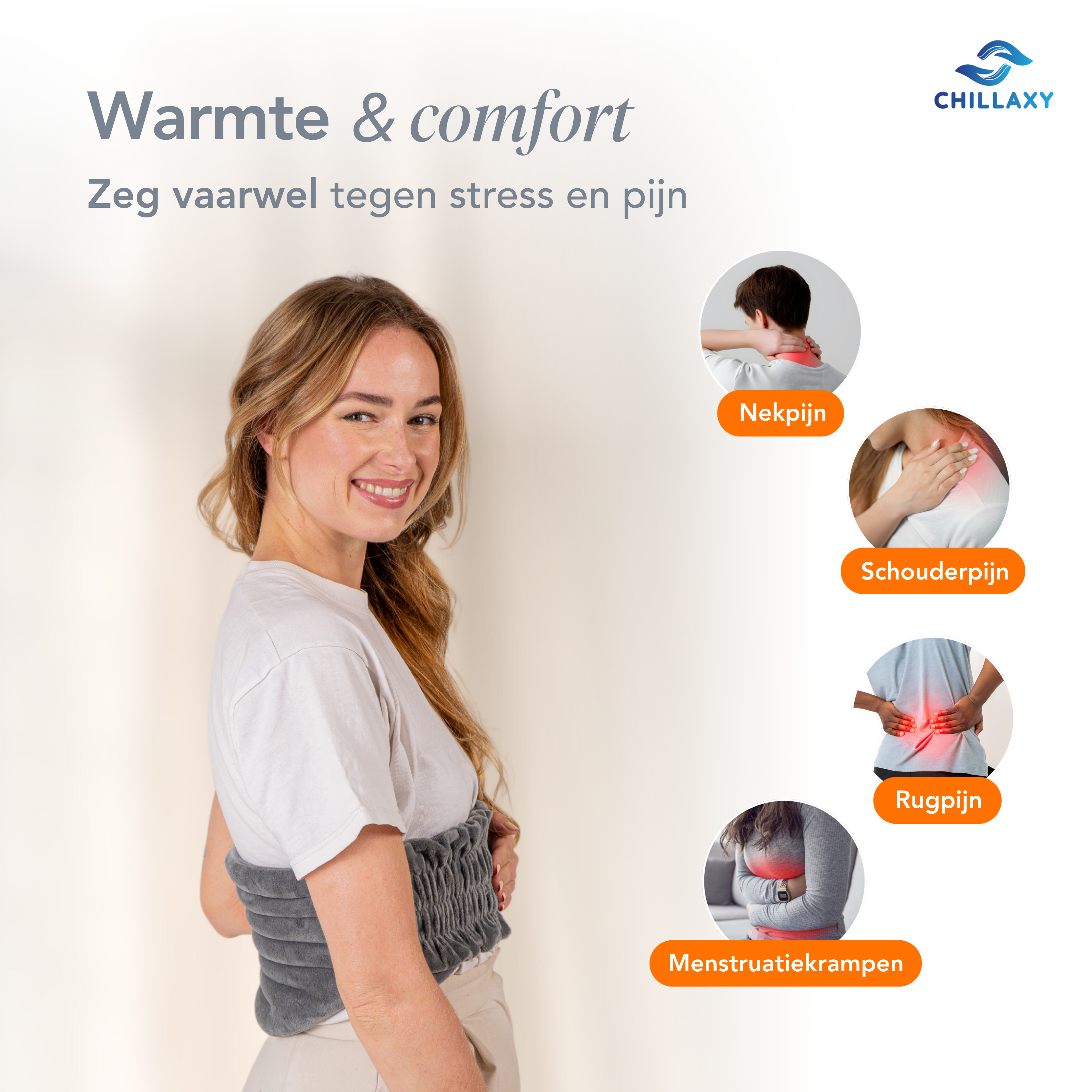 Comfort Warmtekussen met Elastische Band